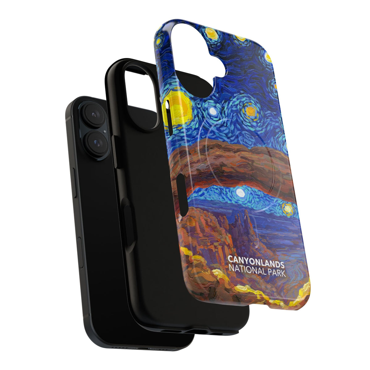 Canyonlands National Park iPhone Case with MagSafe - Starry Night