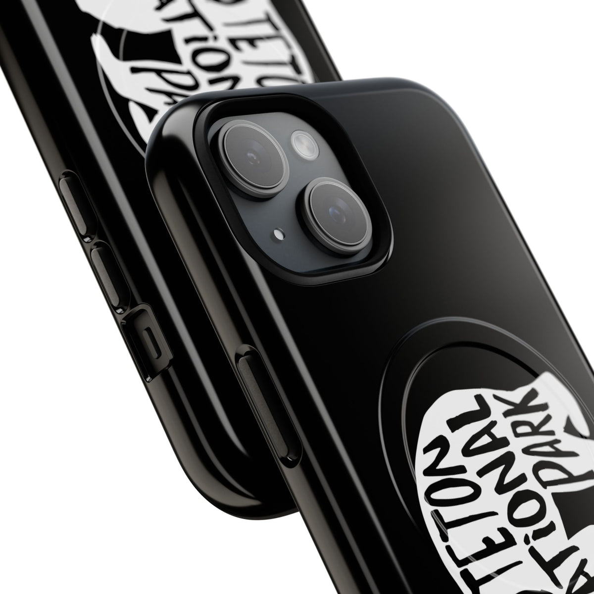 Grand Teton National Park iPhone Case with MagSafe - Grizzly Bear Design