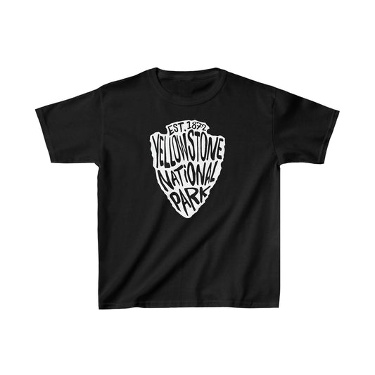 Yellowstone National Park Child T-Shirt - Arrowhead Design