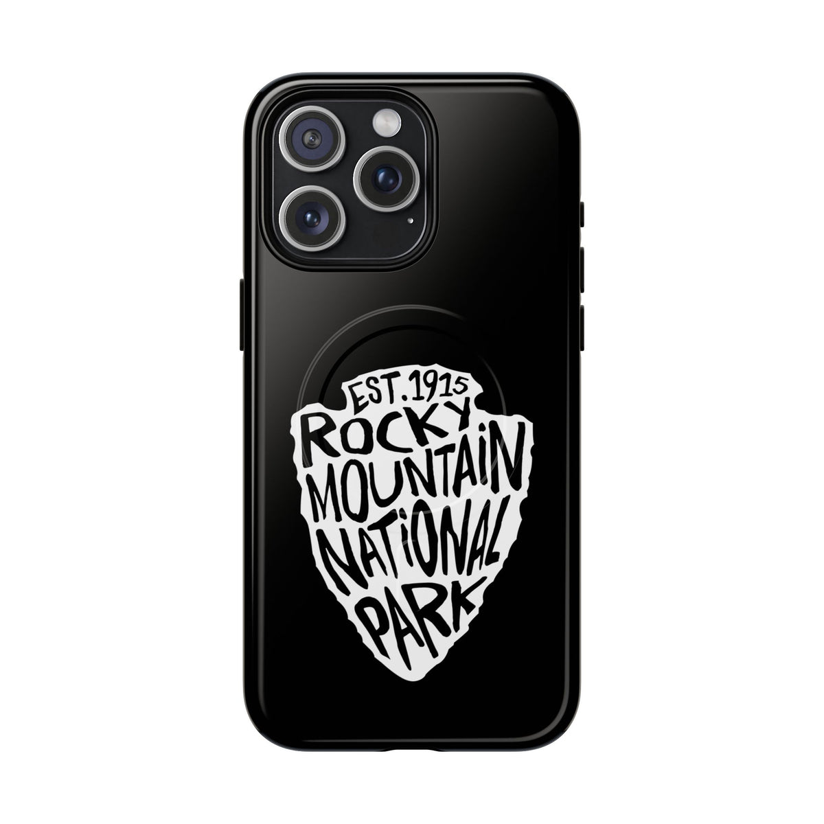 Rocky Mountain National Park iPhone Case with MagSafe - Arrowhead Design
