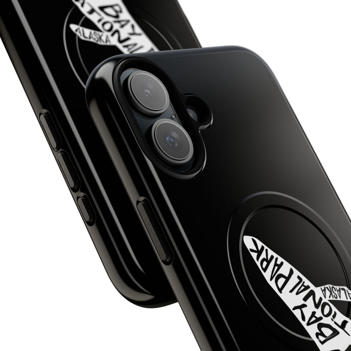 Glacier Bay National Park iPhone Case with MagSafe - Humpback Whale Design