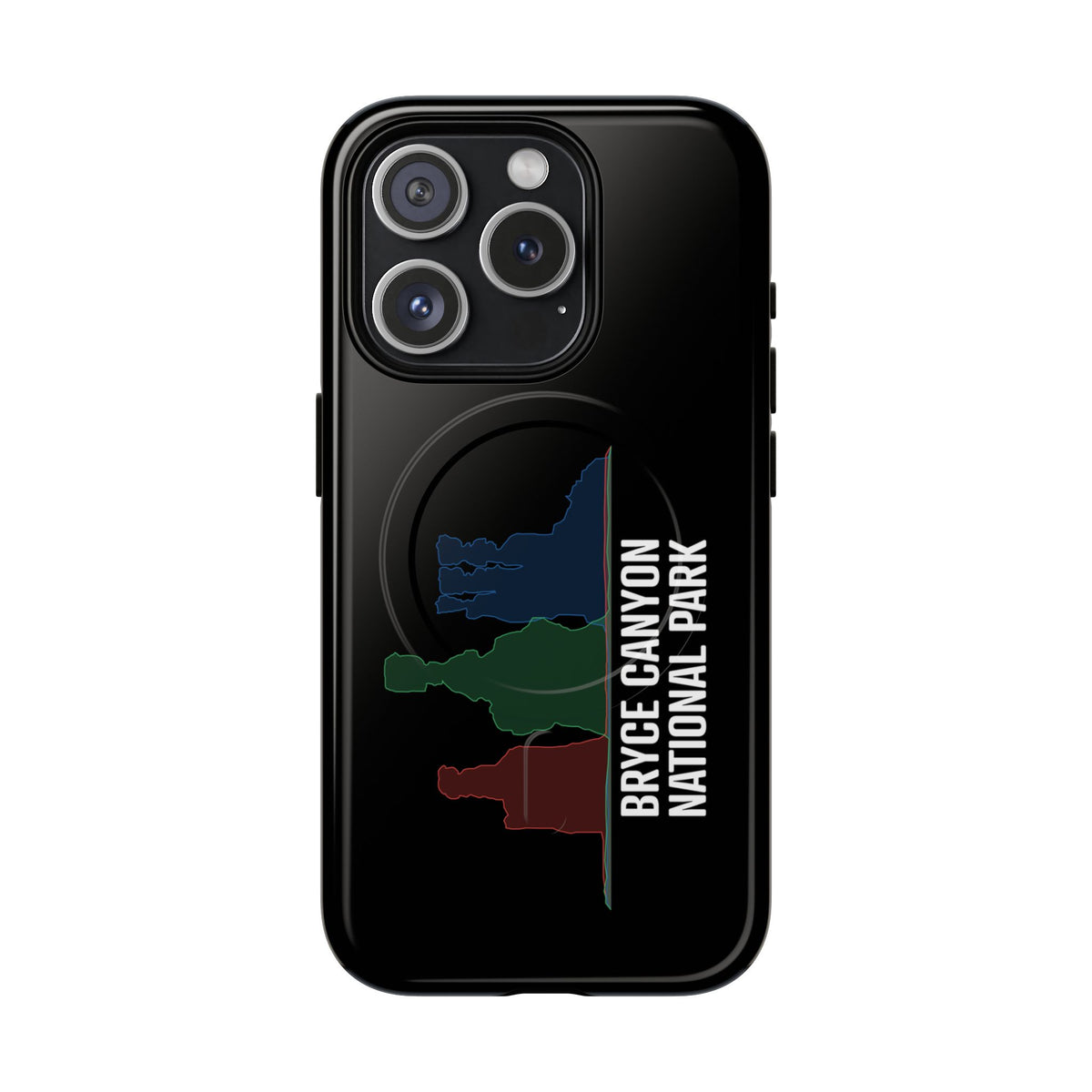 Bryce Canyon National Park iPhone Case with MagSafe - Histogram Design