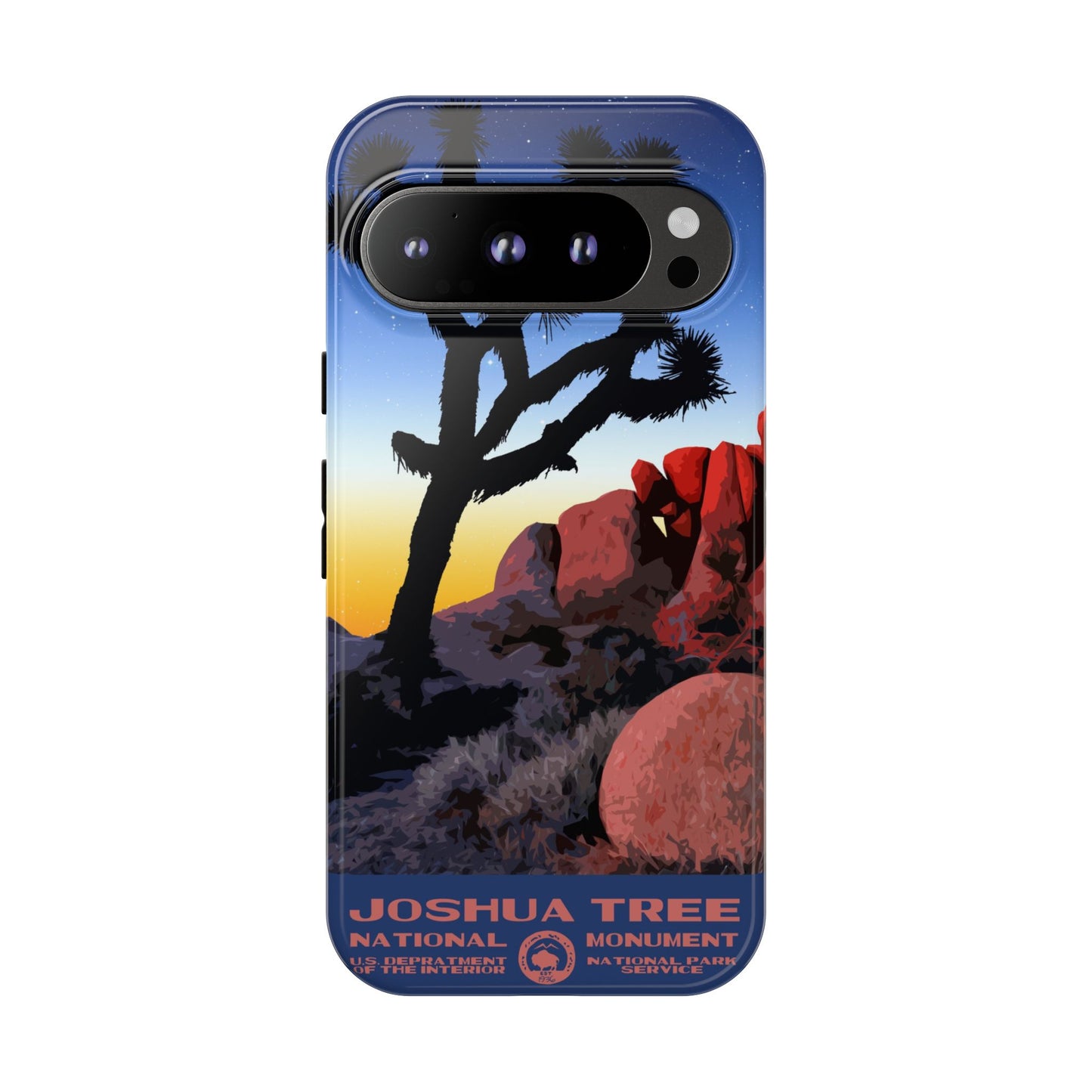 Joshua Tree National Park Phone Case - Night