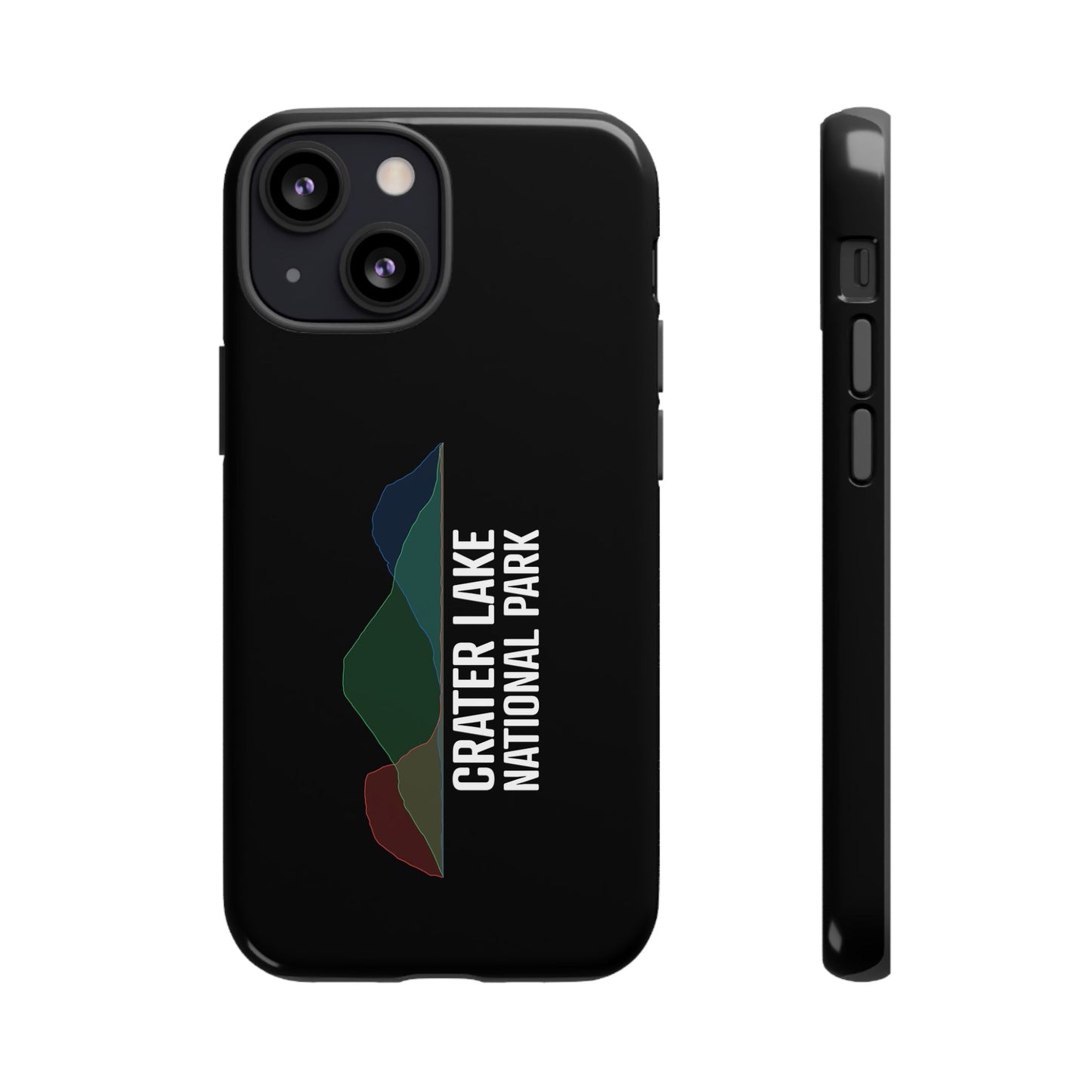 Crater Lake National Park Phone Case - Histogram Design