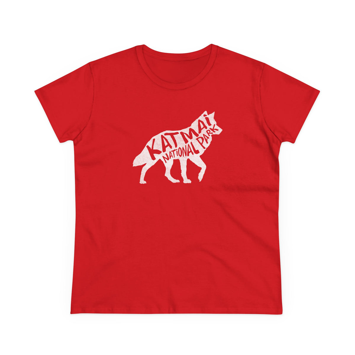 Katmai National Park Women's T-Shirt - Wolf