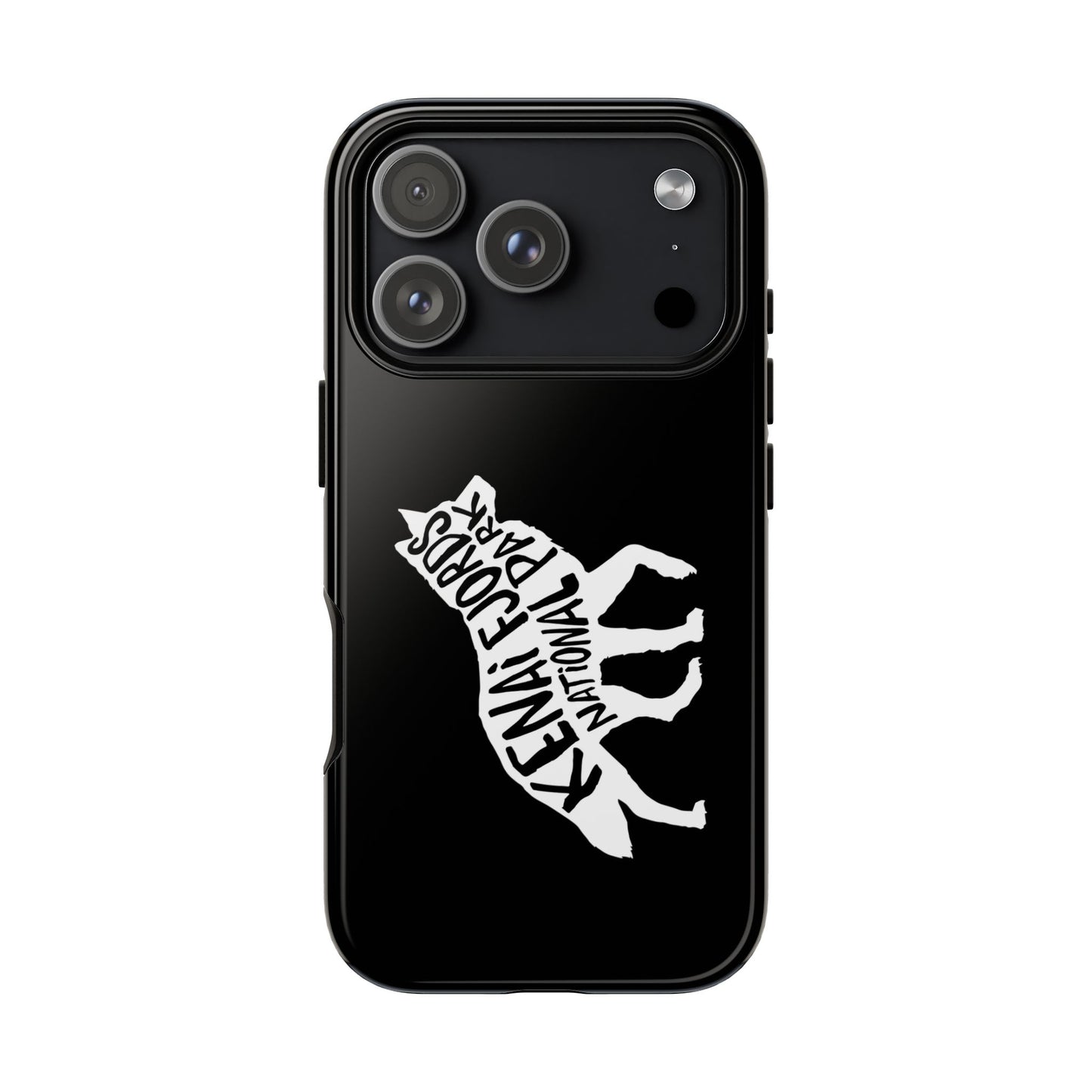 Kenai Fjords National Park Phone Case - Wolf Design