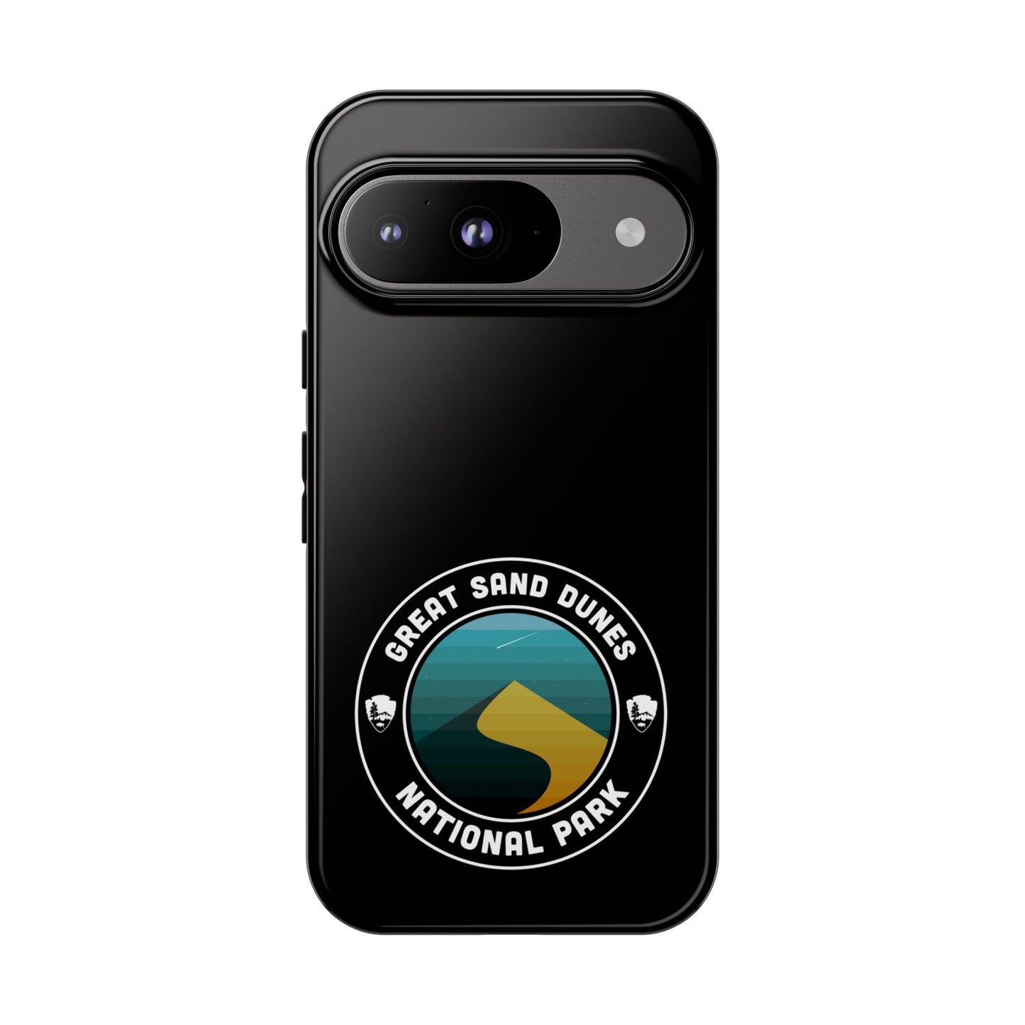 Great Sand Dunes National Park Phone Case - Round Emblem Design