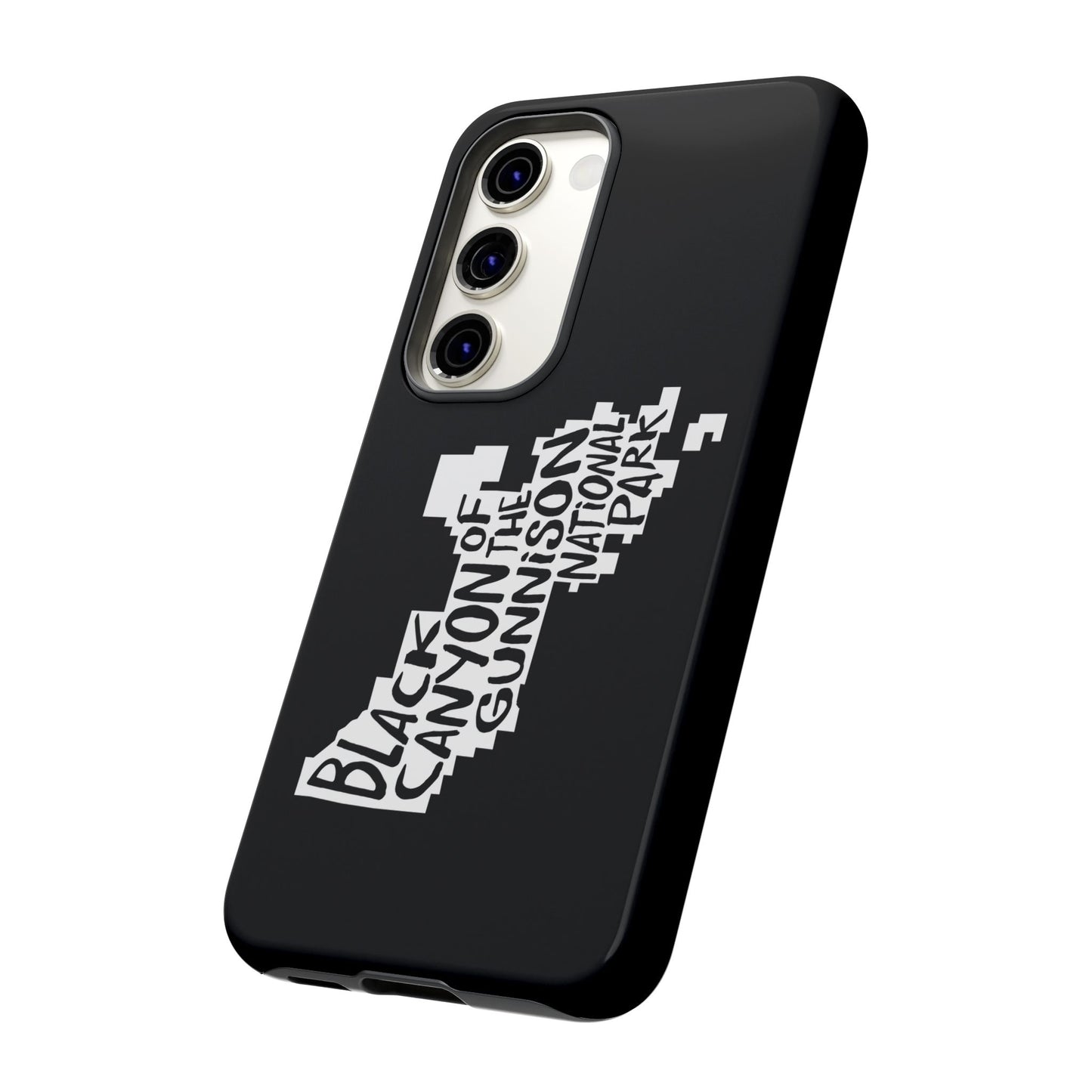 Black Canyon of the Gunnison National Park Phone Case - Map Design