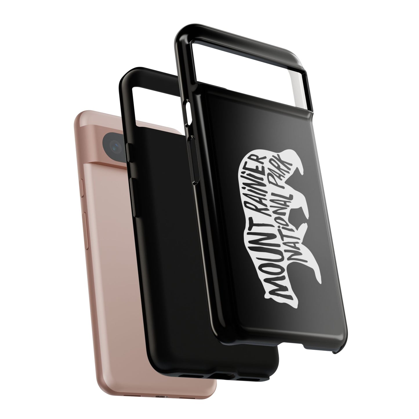 Mount Rainier National Park Phone Case - Black Bear Design