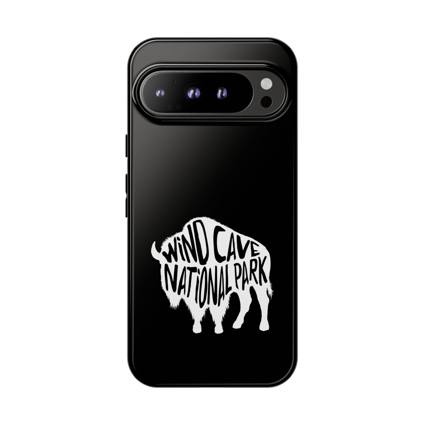 Wind Cave National Park Phone Case - Bison Design