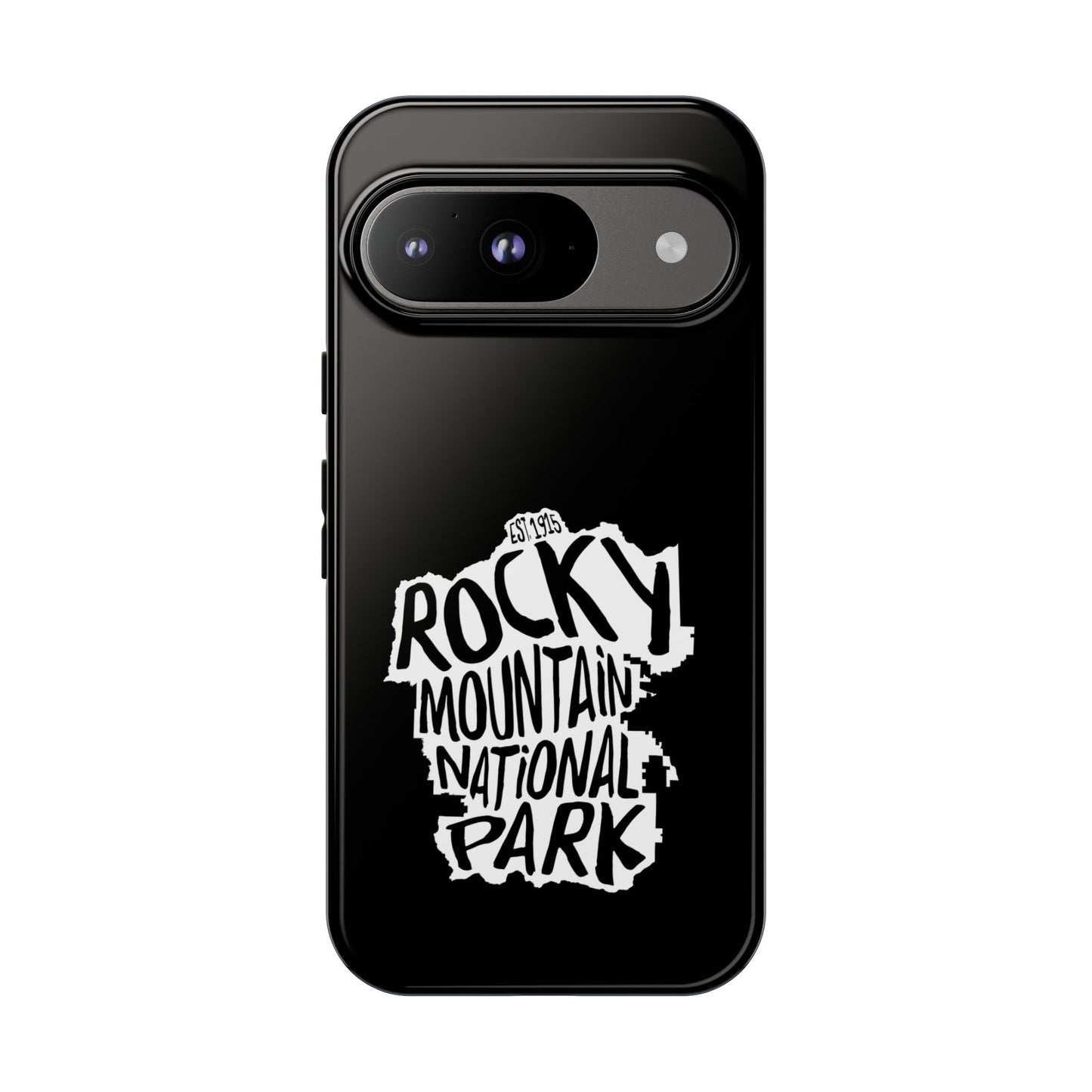 Rocky Mountain National Park Phone Case - Map Design