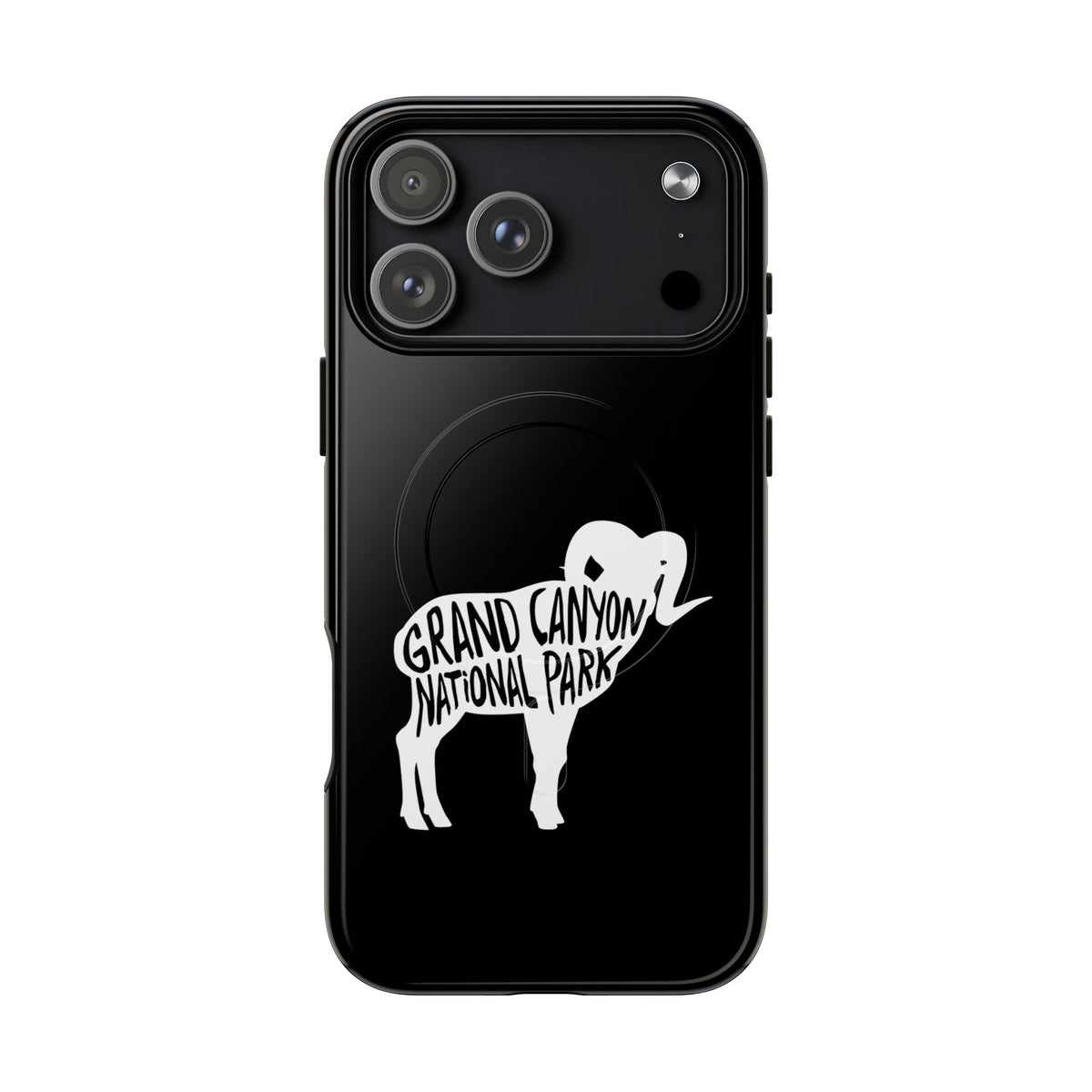 Grand Canyon National Park iPhone Case with MagSafe - Bighorn Sheep Design