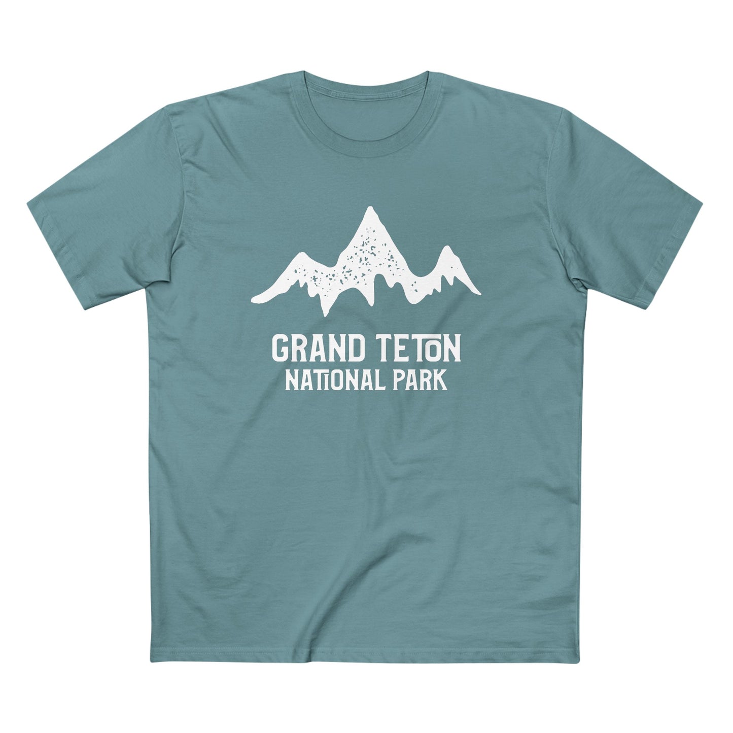Grand Teton National Park T-Shirt - Mountain Stamp