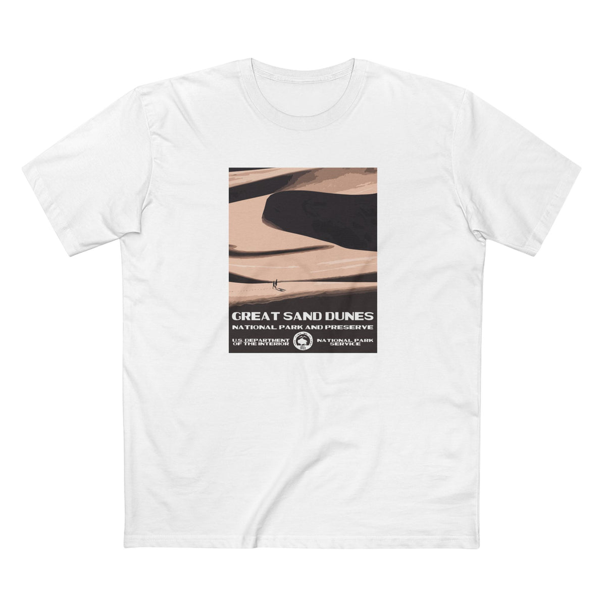Great Sand Dunes National Park T-Shirt in White