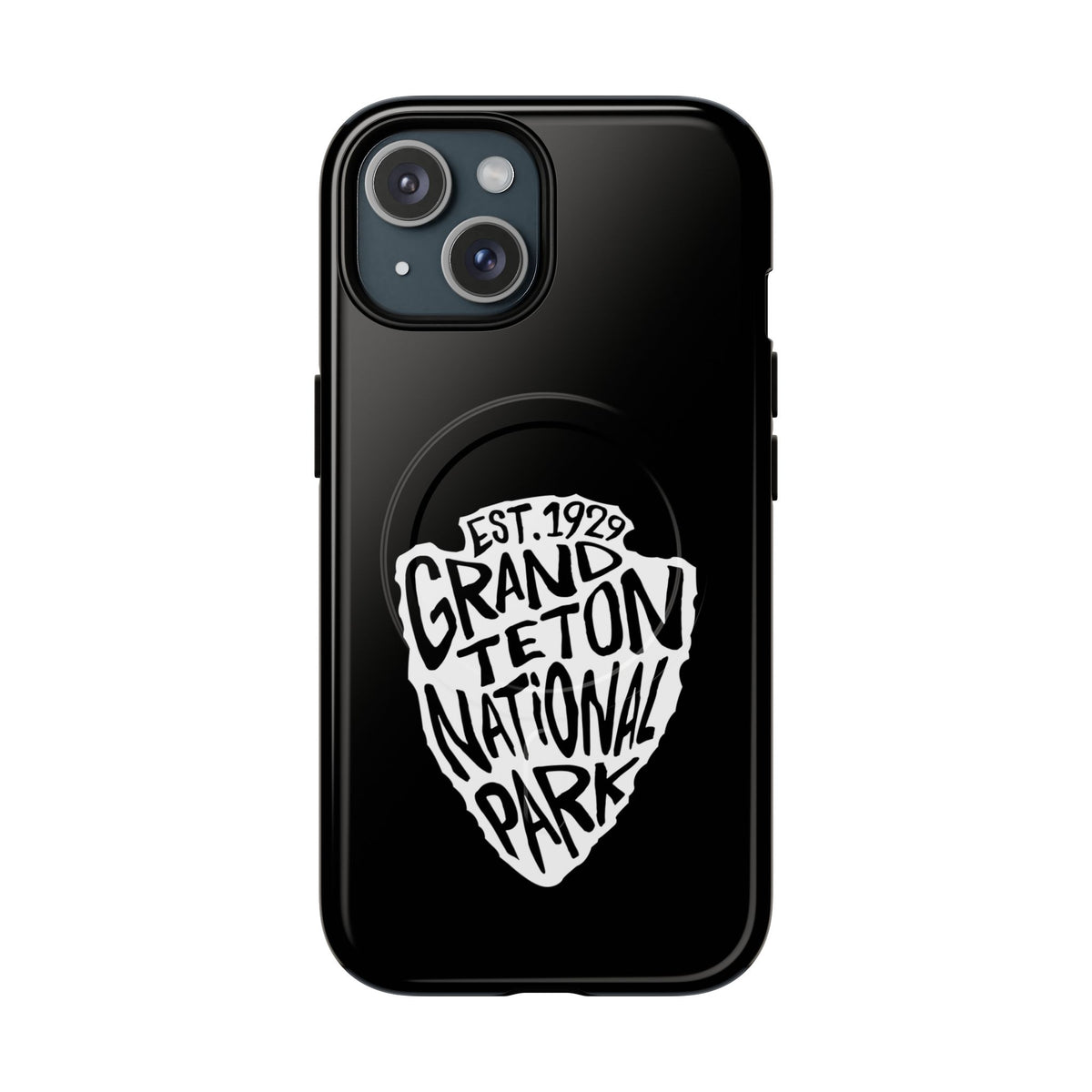 Grand Teton National Park iPhone Case with MagSafe - Arrowhead Design
