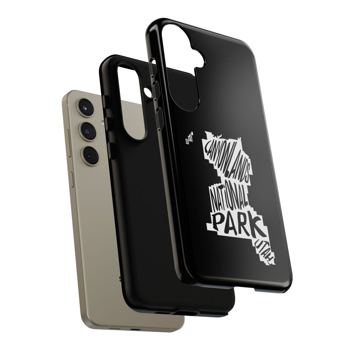 Canyonlands National Park Phone Case - Map Design