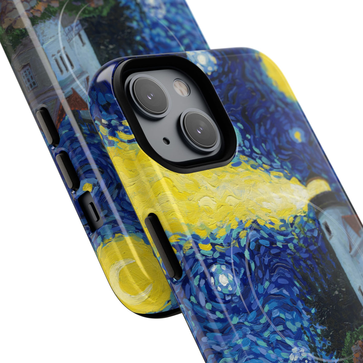 Acadia National Park iPhone Case with MagSafe - Starry Night Lighthouse
