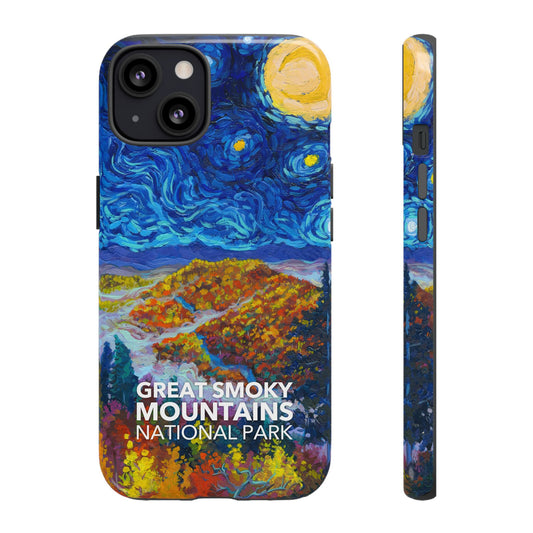 Great Smoky Mountains National Park Phone Case - Starry Night