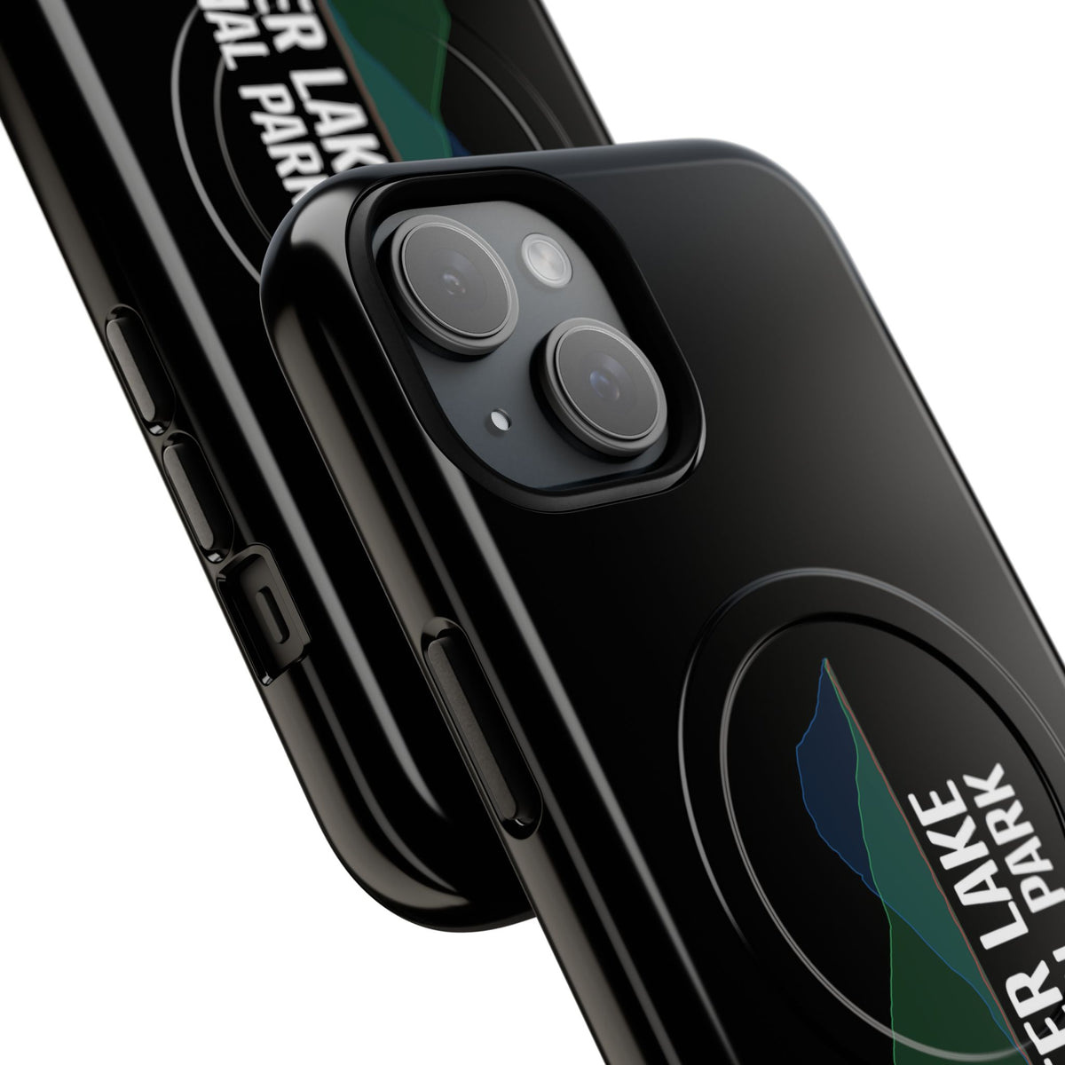Crater Lake National Park iPhone Case with MagSafe - Histogram Design
