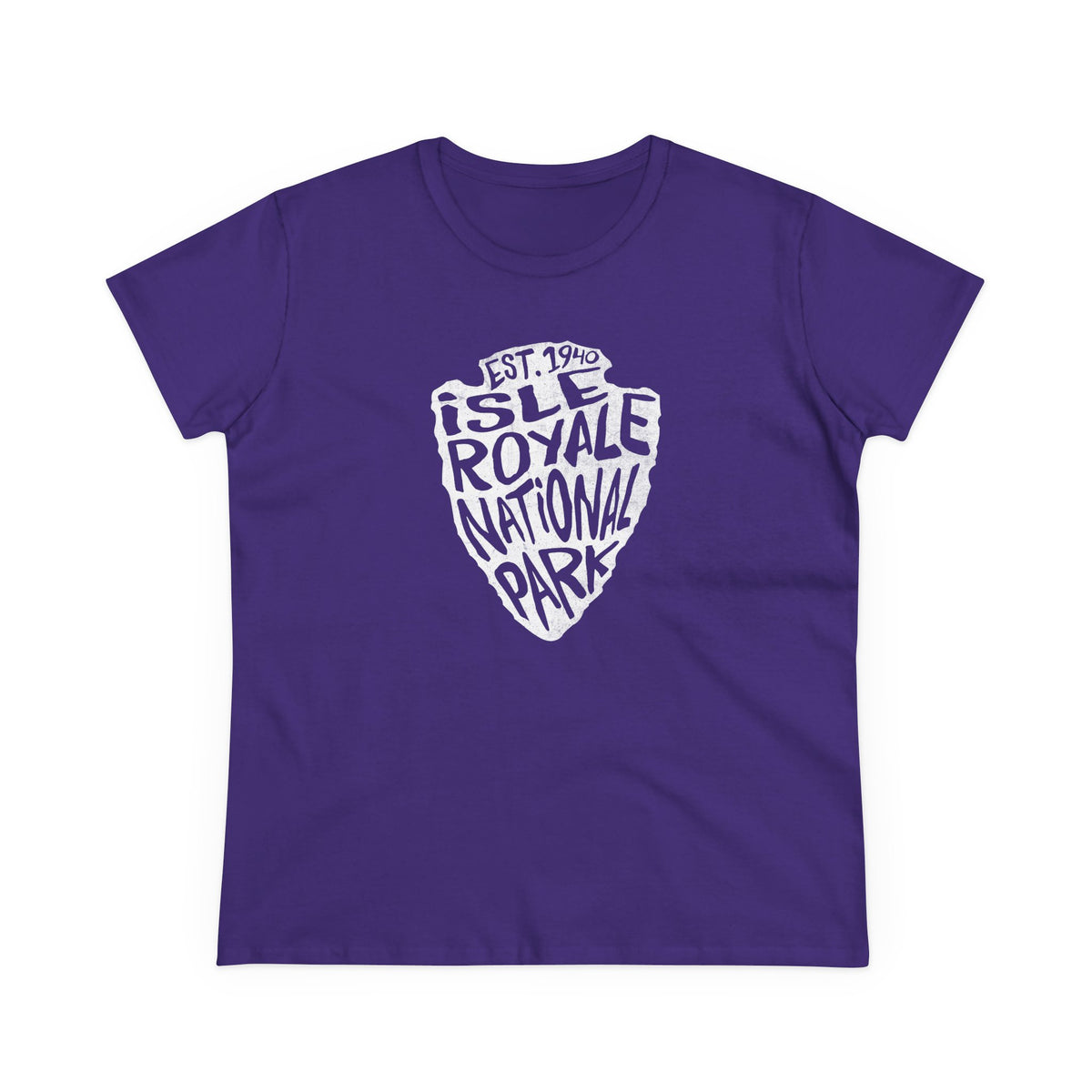 Isle Royale National Park Women's T-Shirt - Arrowhead Design