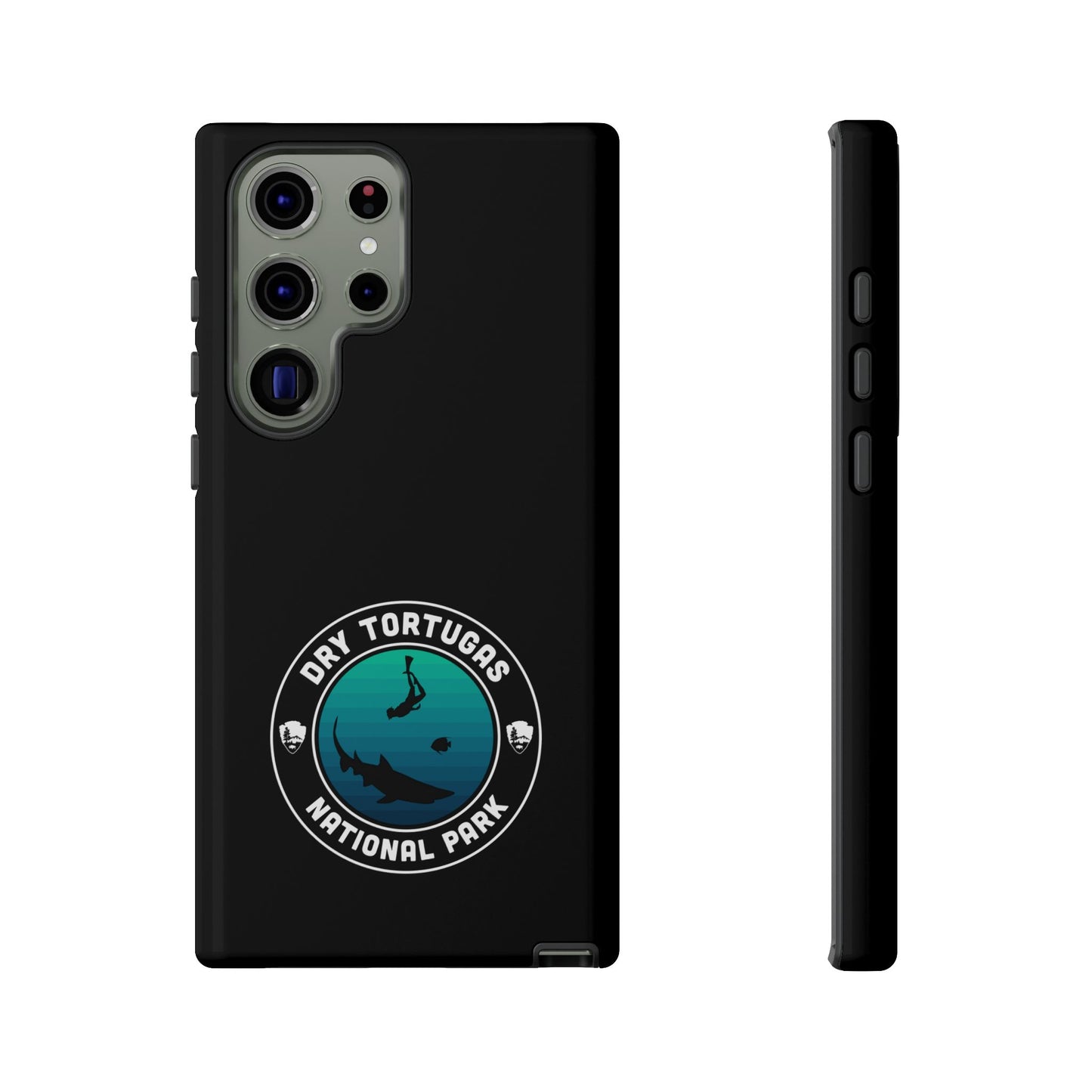 Dry Tortugas National Park Phone Case - Round Emblem Design