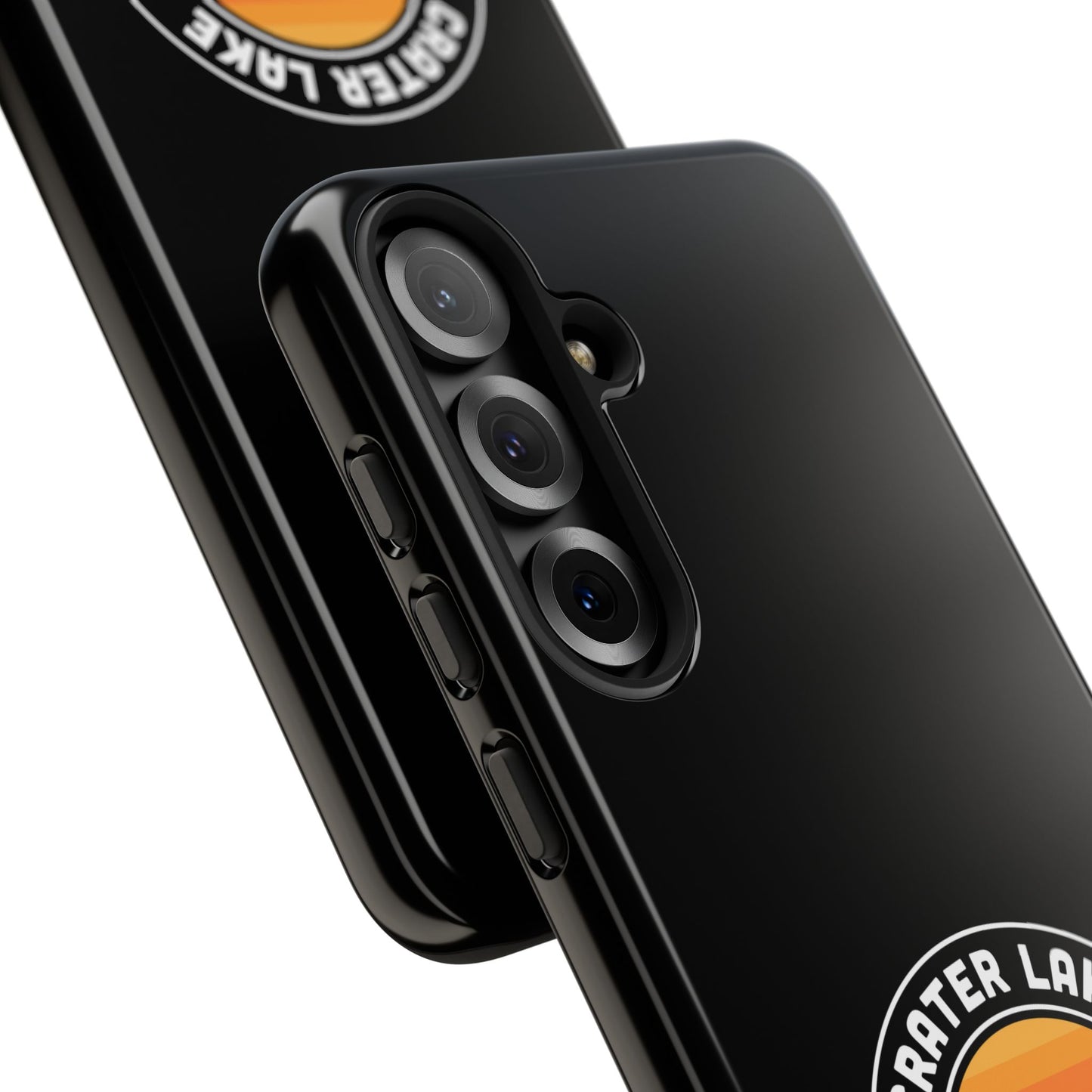 Crater Lake National Park Phone Case - Round Emblem Design