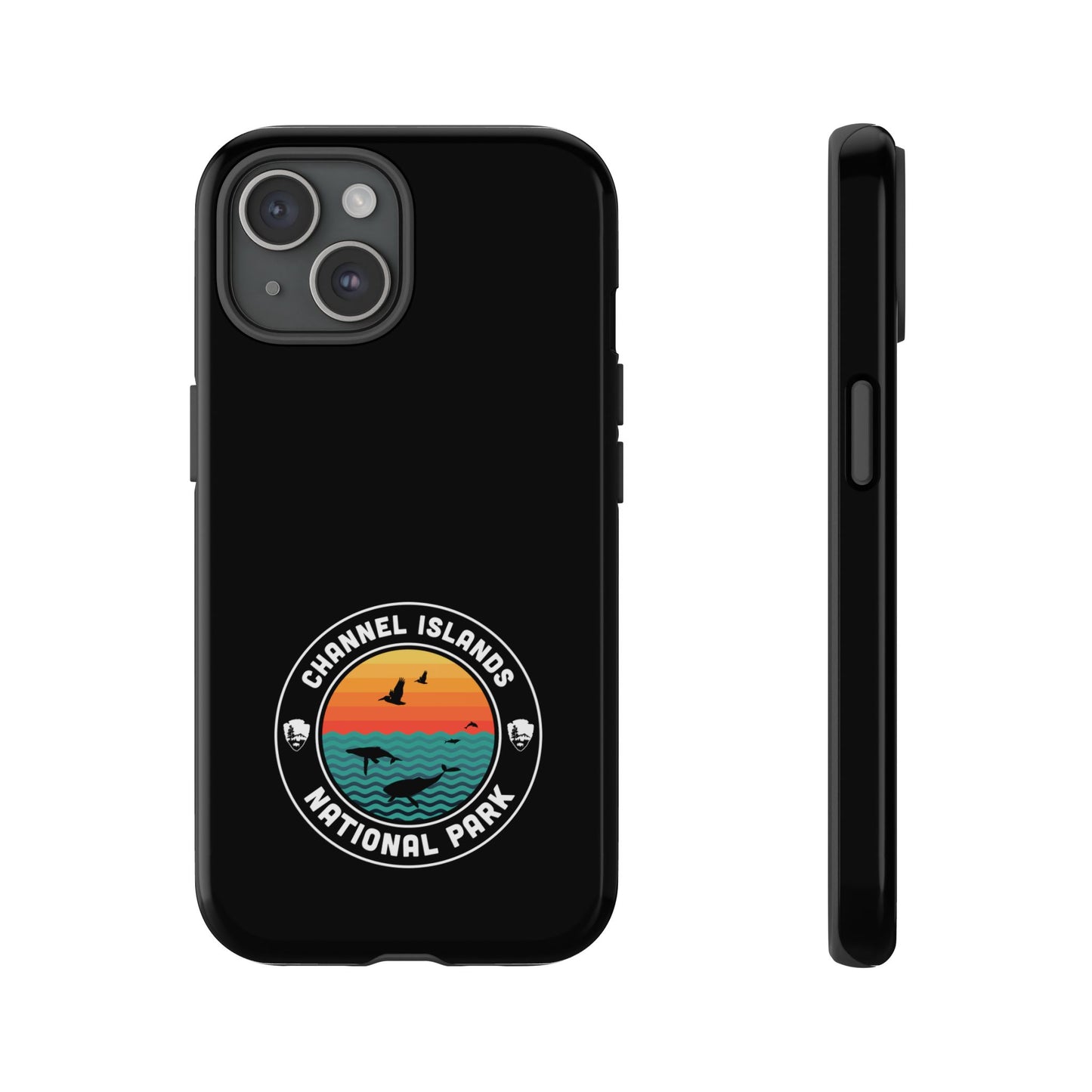 Channel Islands National Park Phone Case - Round Emblem Design