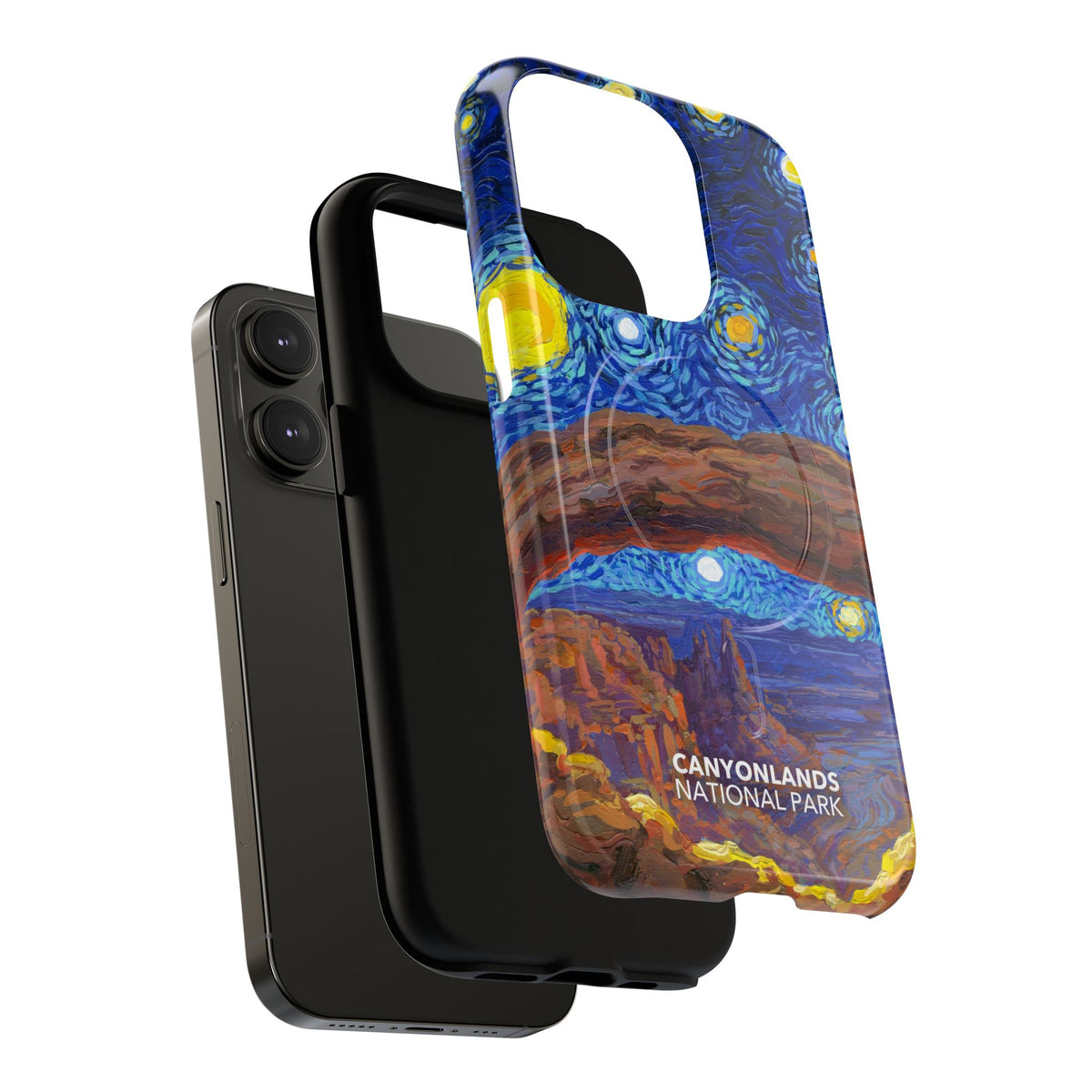 Canyonlands National Park iPhone Case with MagSafe - Starry Night