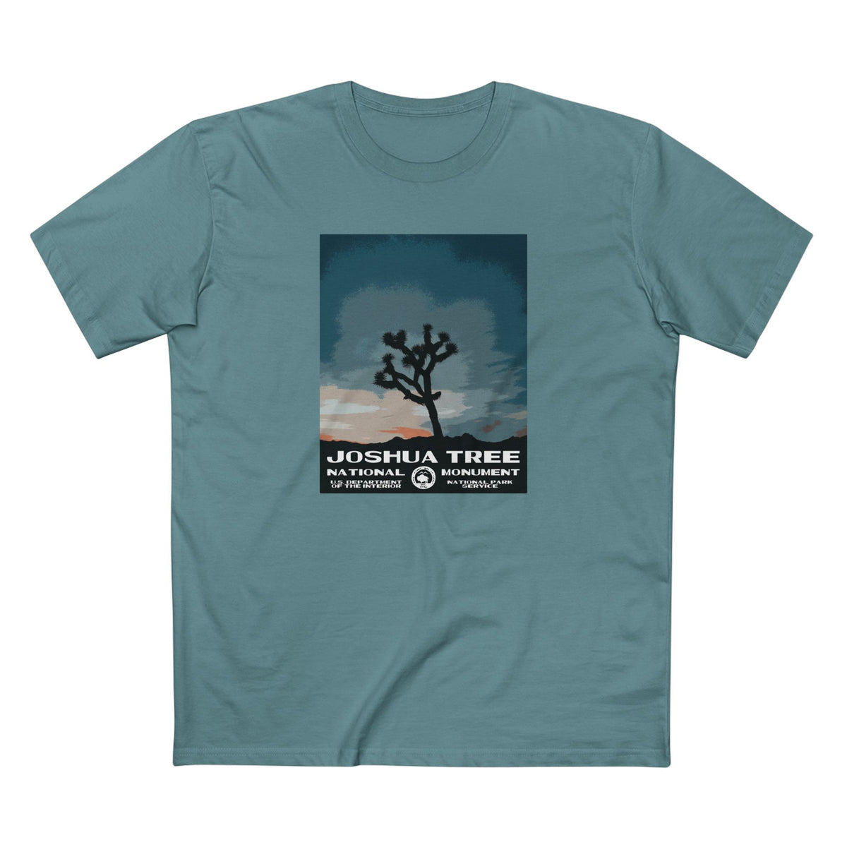 Joshua Tree National Park T-Shirt in Slate Blue