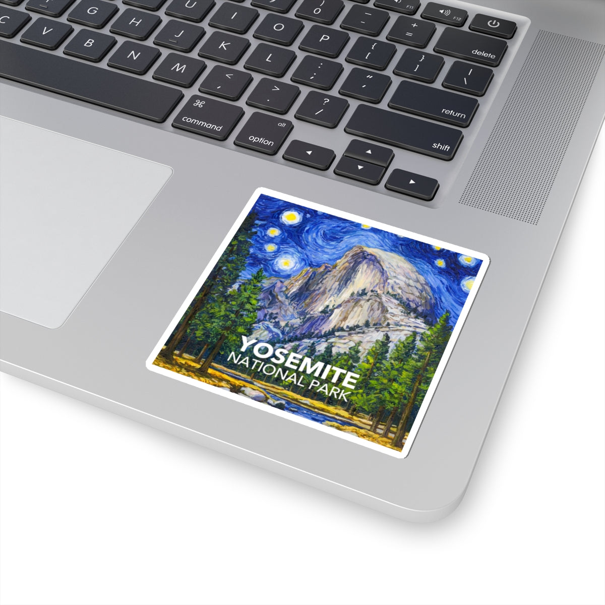 Yosemite National Park Sticker - The Starry Night