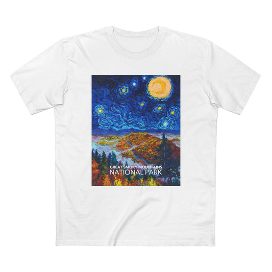 Great Smoky Mountains National Park T-Shirt - The Starry Night