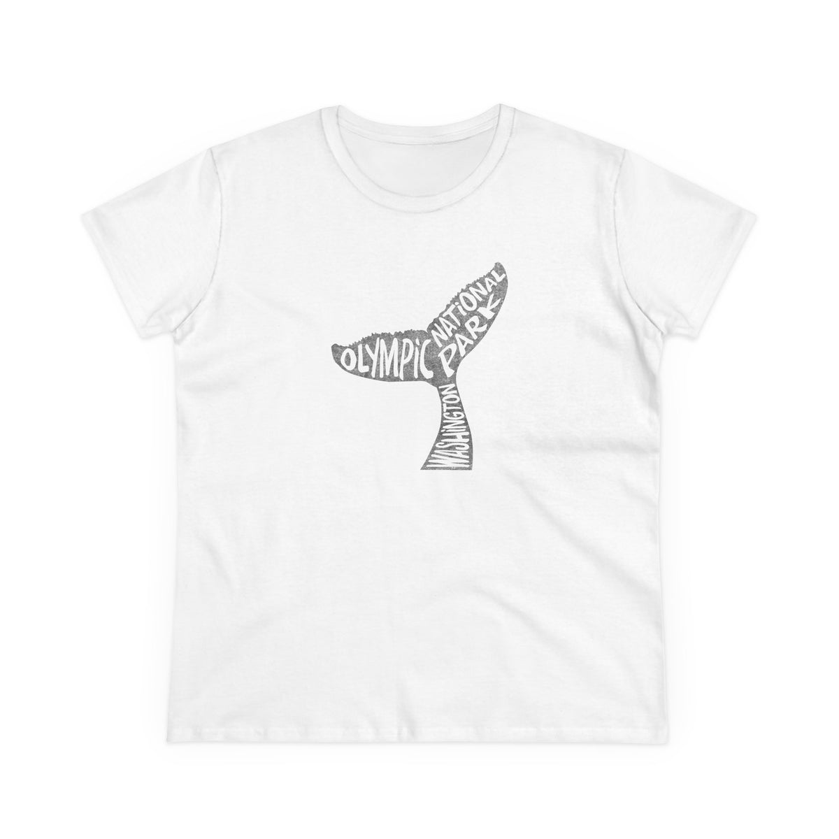 Olympic National Park Women's T-Shirt - Whale Tail