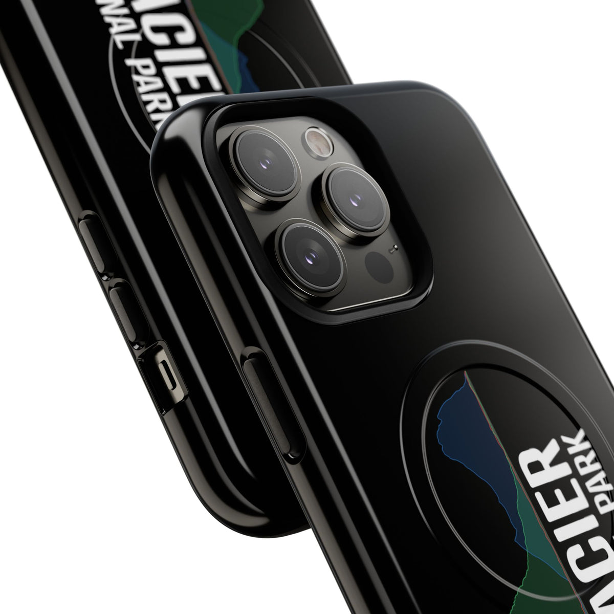 Glacier National Park iPhone Case with MagSafe - Histogram Design