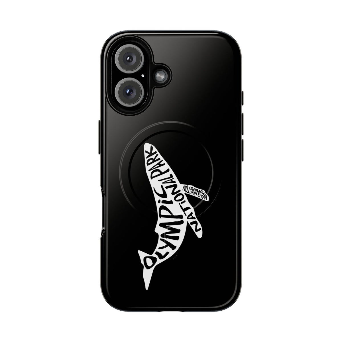 Olympic National Park iPhone Case with MagSafe - Humpback Whale Design