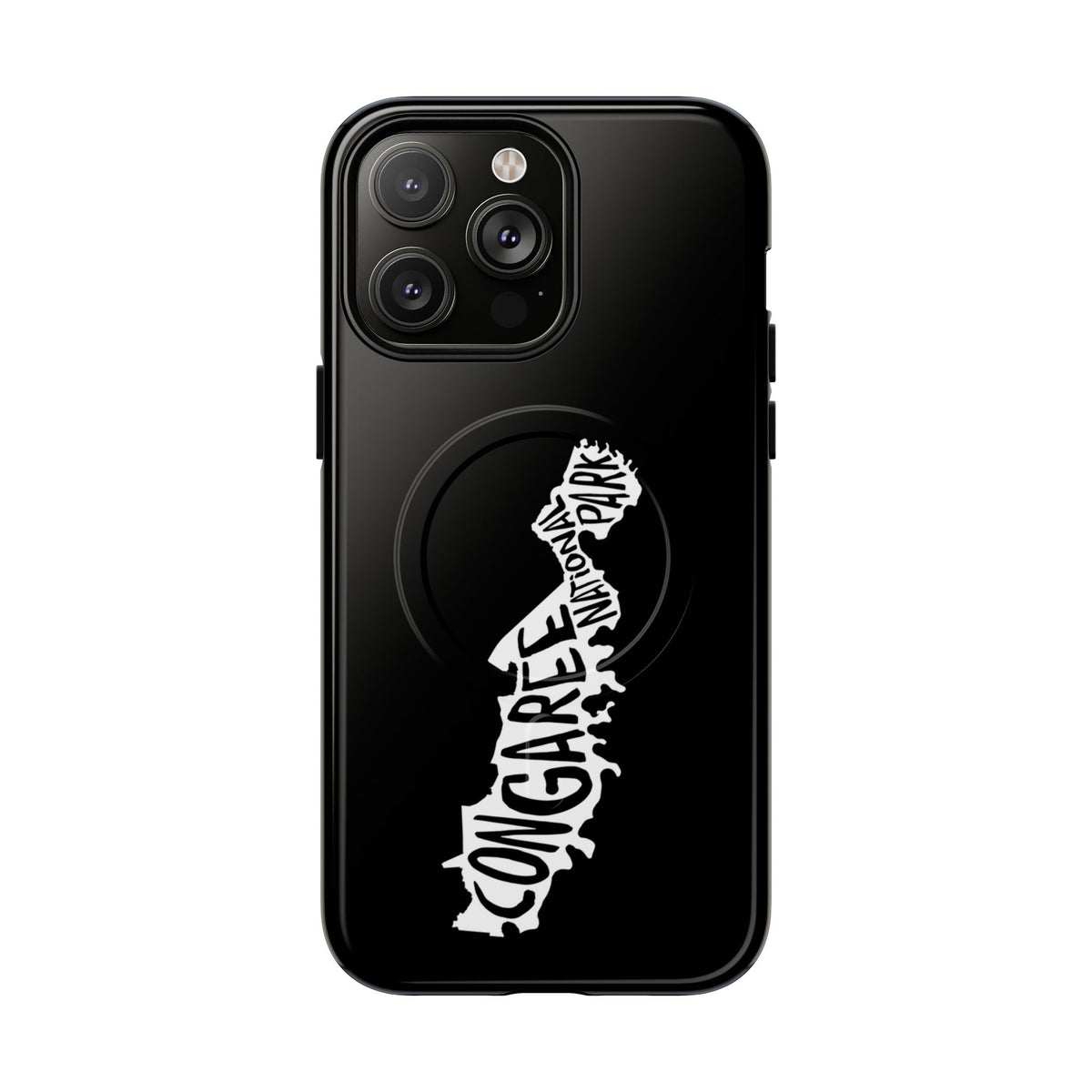 Congaree National Park iPhone Case with MagSafe - Map Design