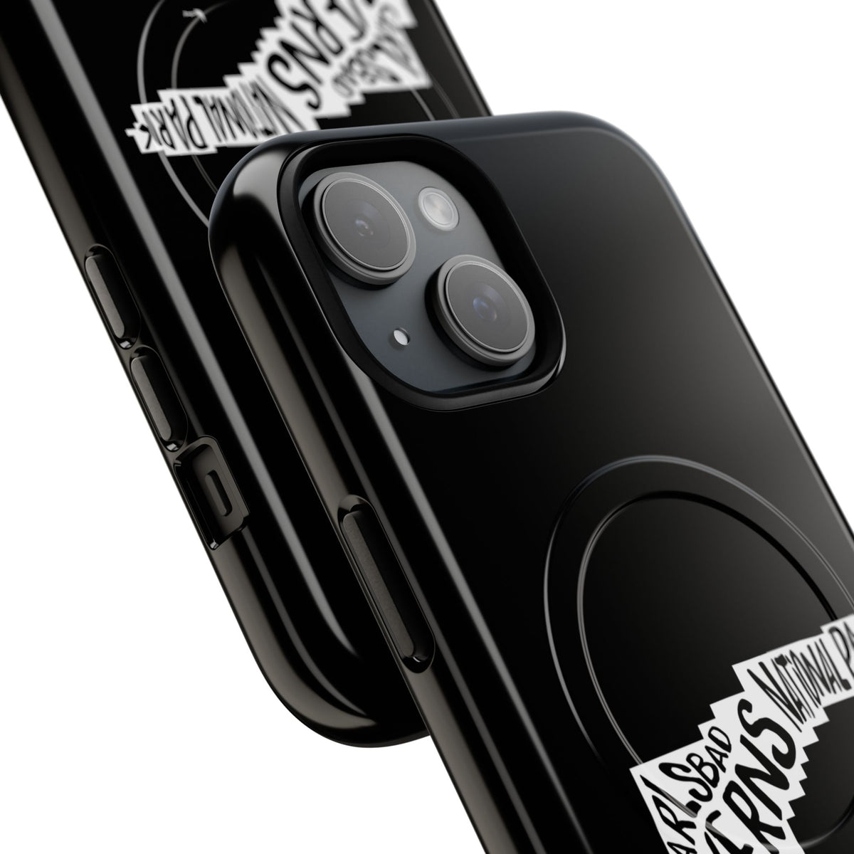 Carlsbad Caverns National Park iPhone Case with MagSafe - Map Design