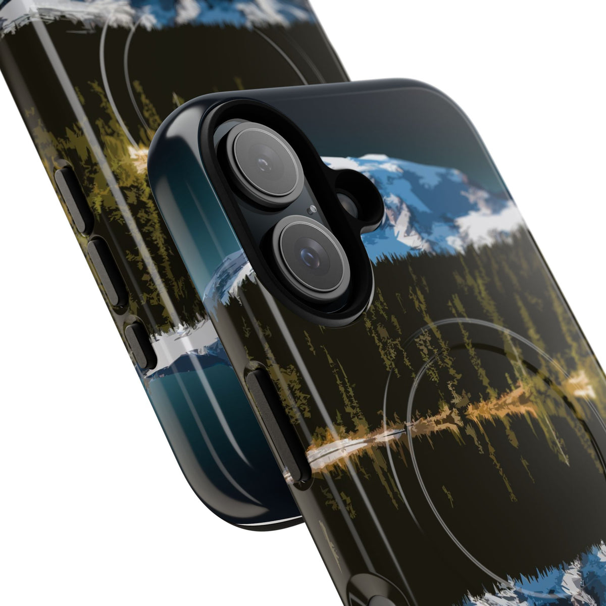 Mount Rainier National Park iPhone Case with MagSafe - WPA Design