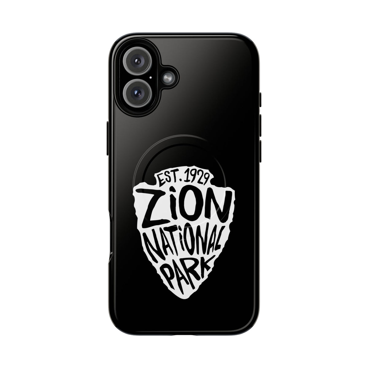 Zion National Park iPhone Case with MagSafe - Arrowhead Design