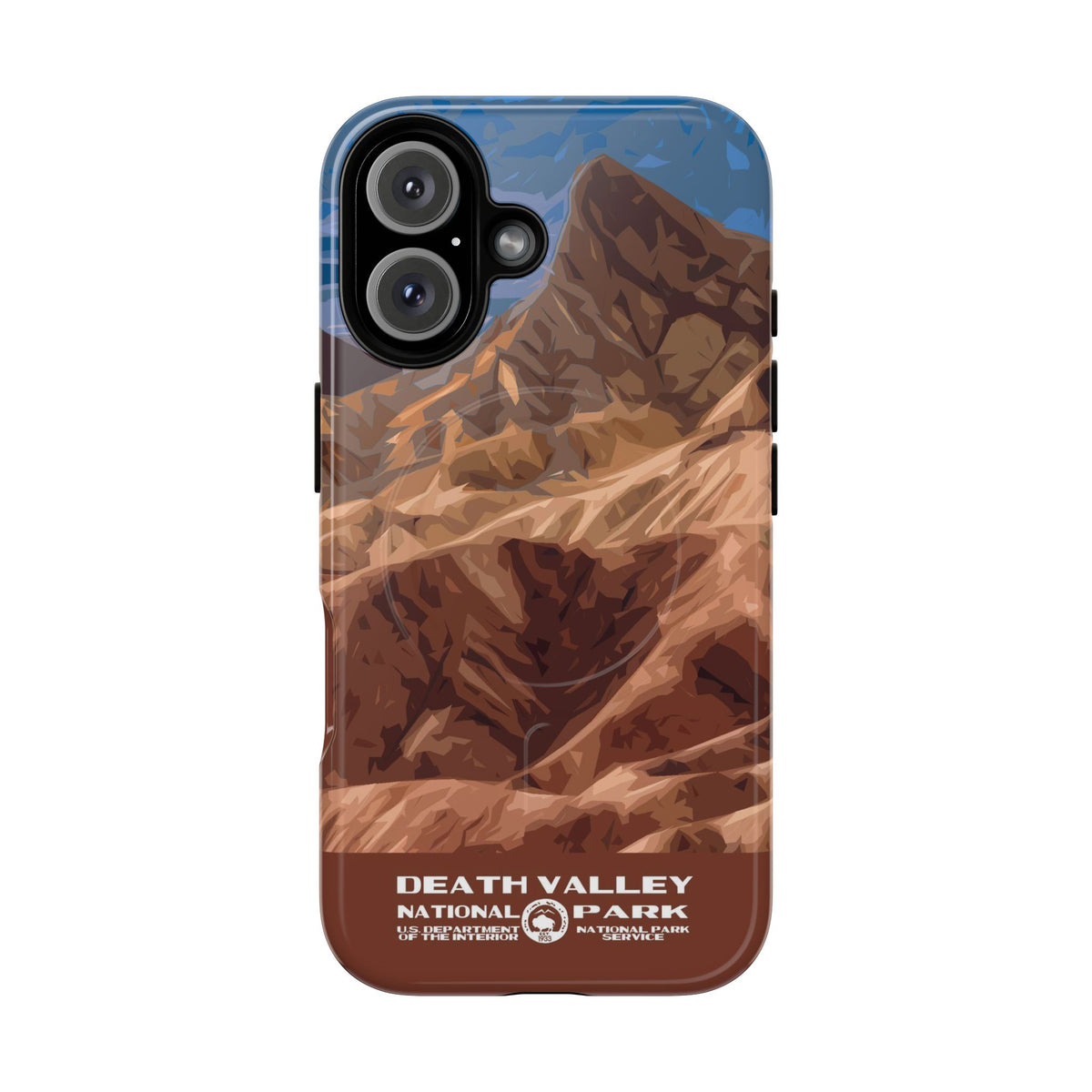 Death Valley National Park iPhone Case with MagSafe - Zabriskie Point