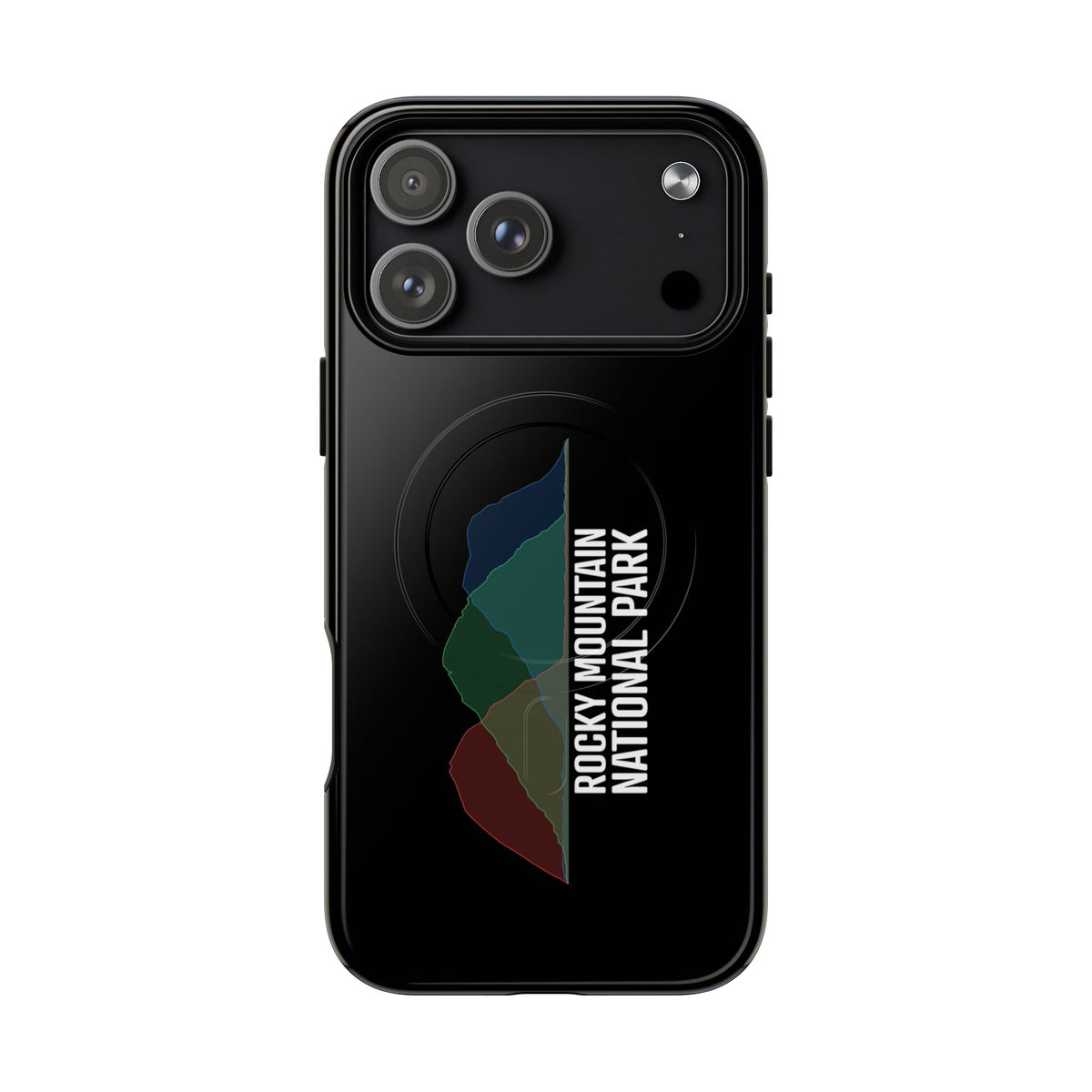 Rocky Mountain National Park iPhone Case with MagSafe - Histogram Design