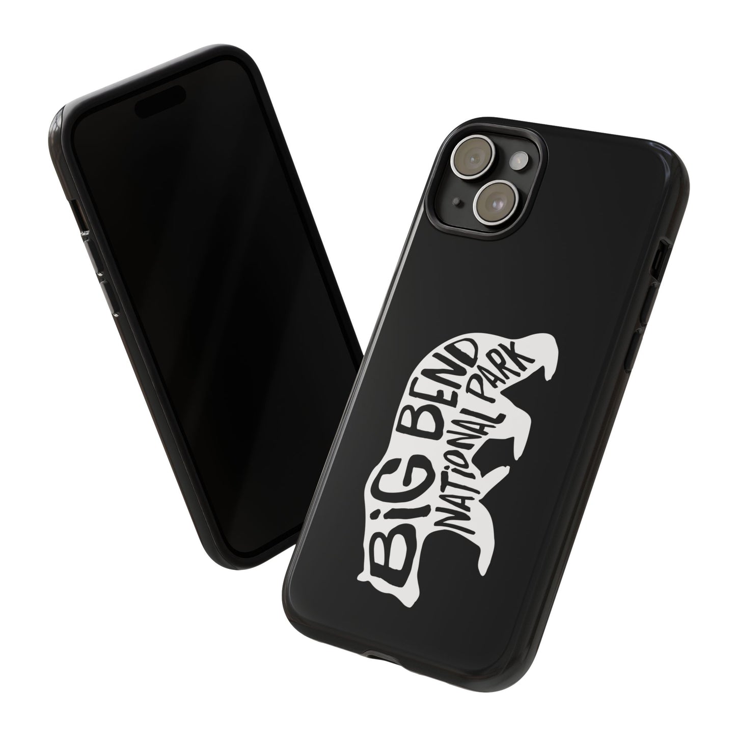 Big Bend National Park Phone Case - Black Bear Design