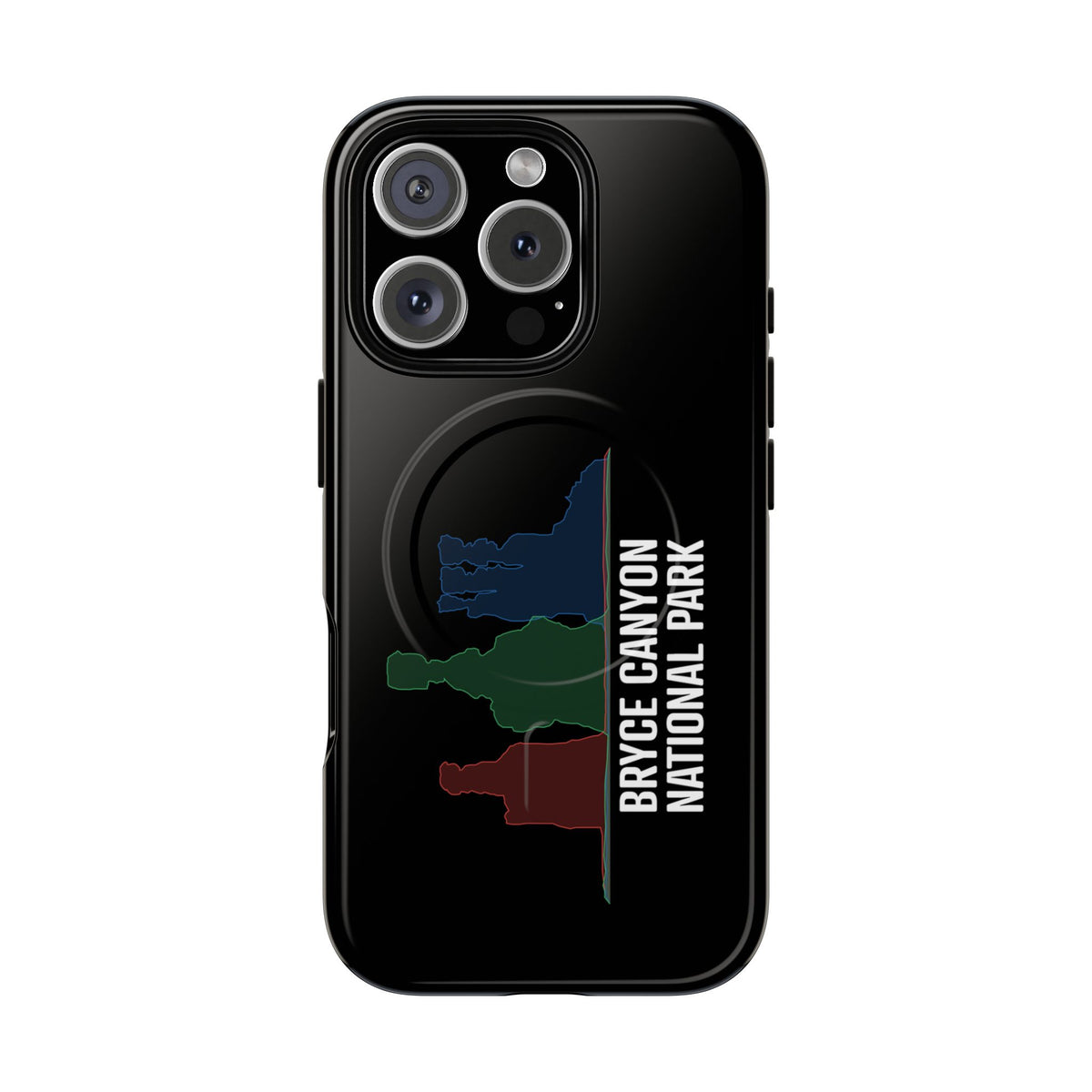 Bryce Canyon National Park iPhone Case with MagSafe - Histogram Design