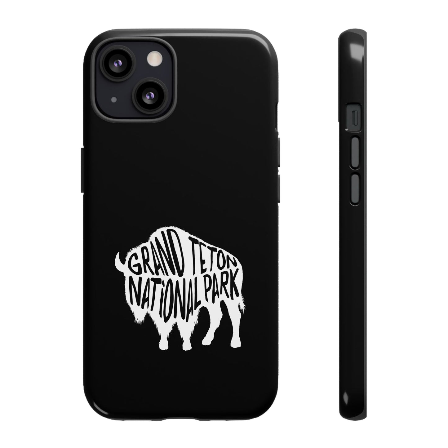 Grand Teton National Park Phone Case - Bison Design