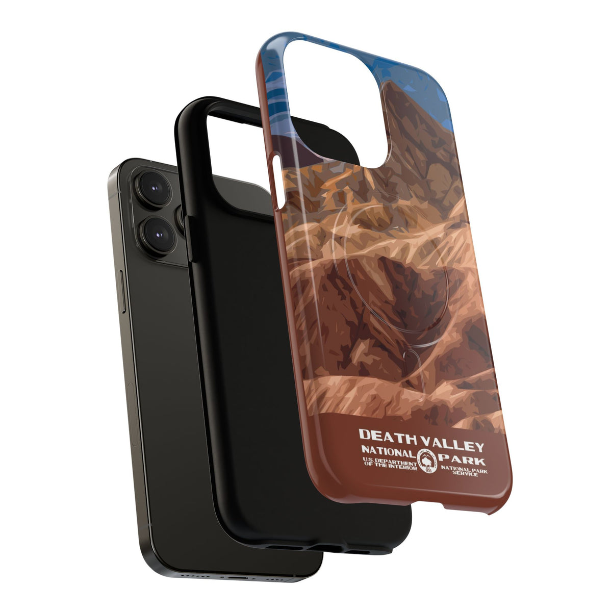 Death Valley National Park iPhone Case with MagSafe - Zabriskie Point