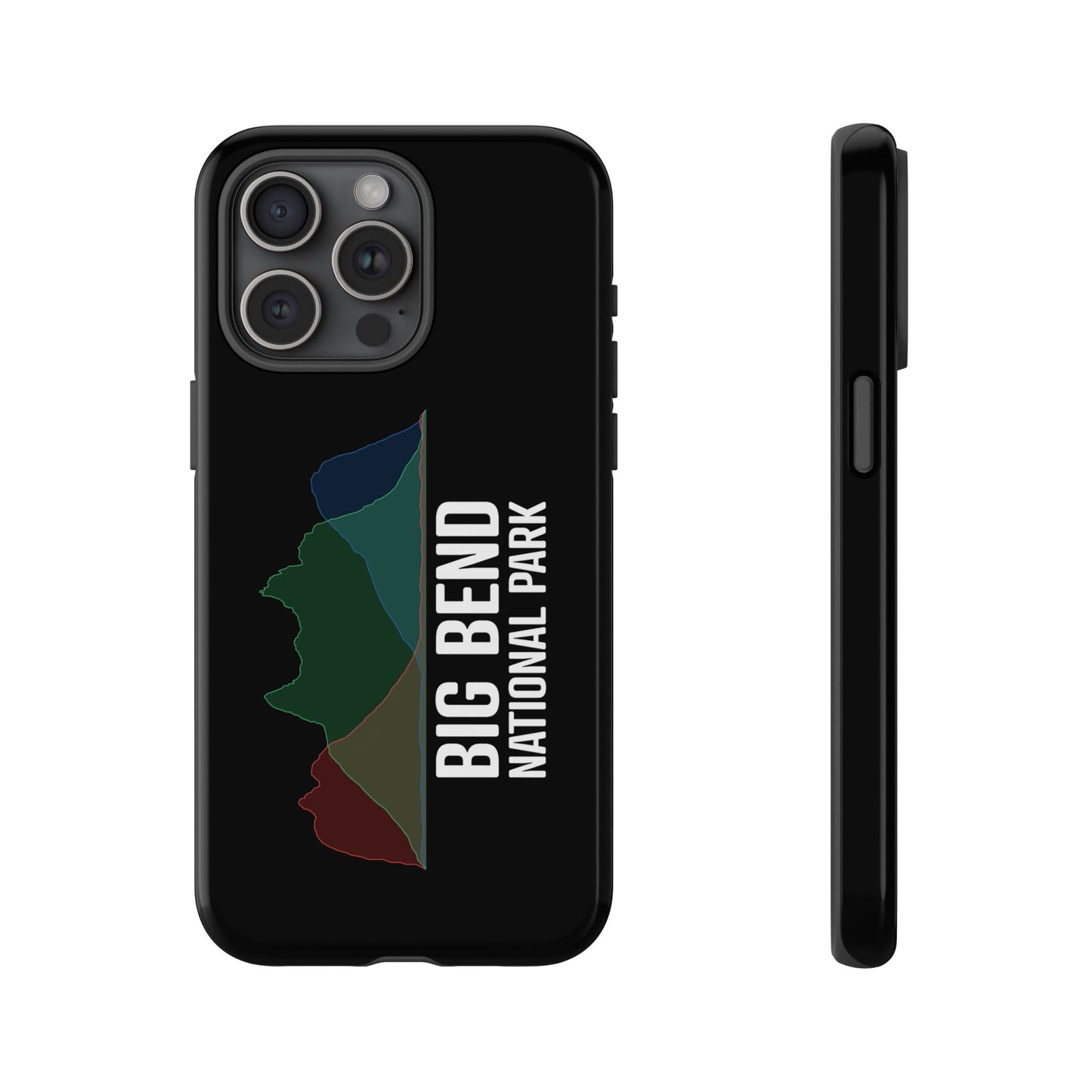 Big Bend National Park Phone Case - Histogram Design