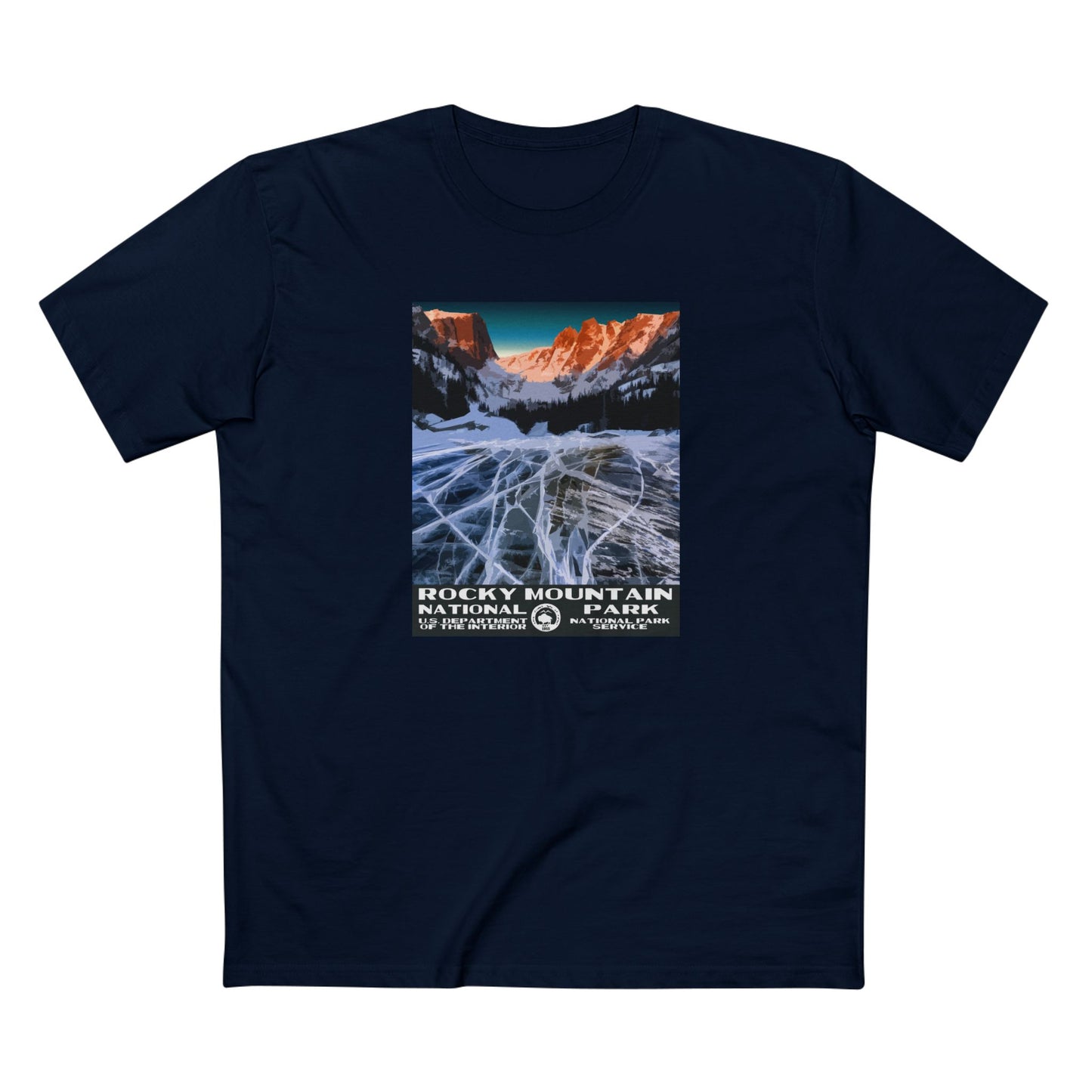 Rocky Mountain National Park T-Shirt in Navy