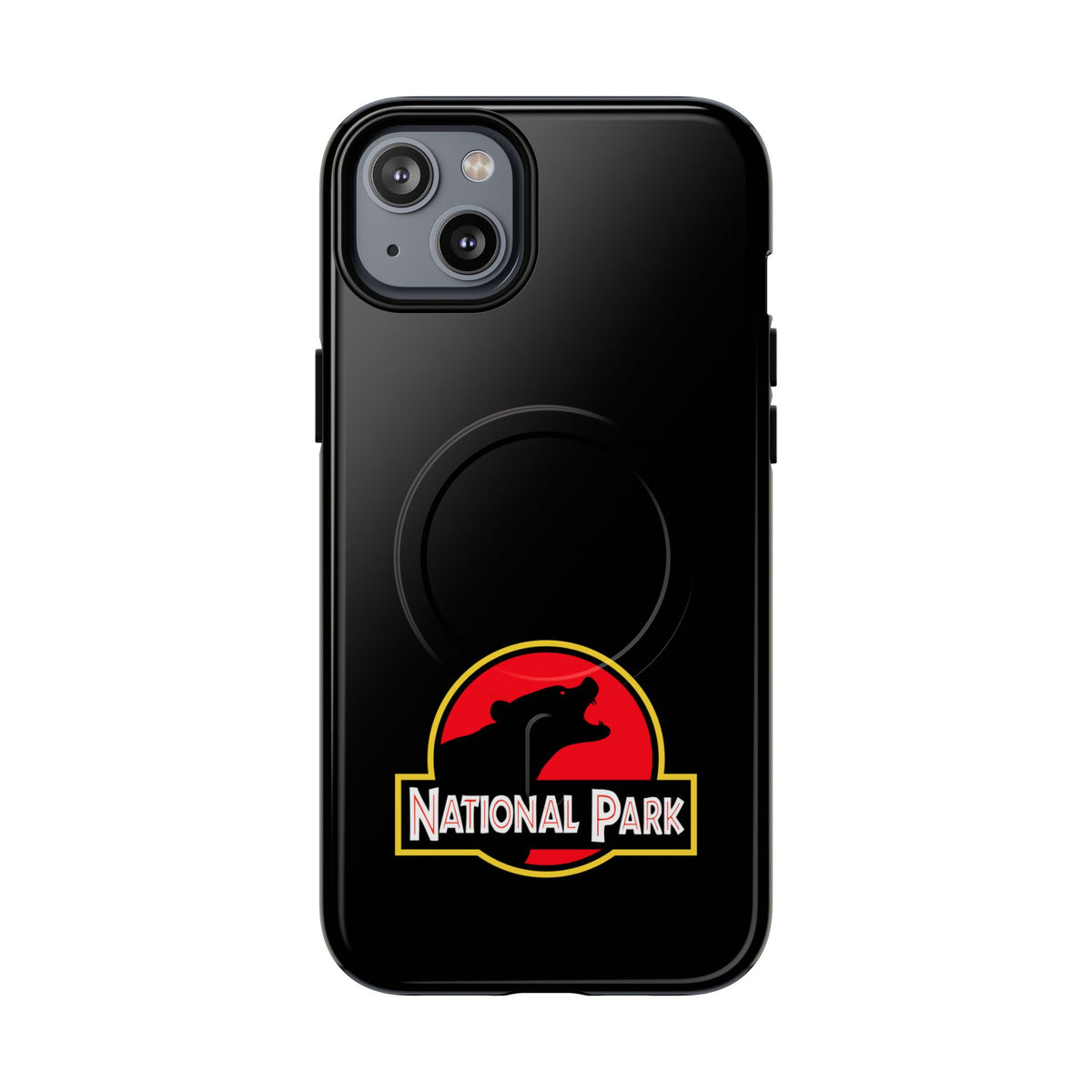 Bear National Park iPhone Case with MagSafe - Parody Logo