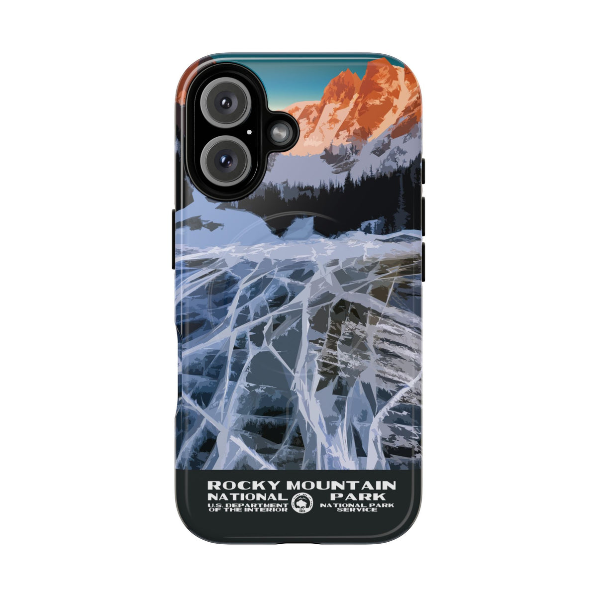 Rocky Mountain National Park iPhone Case with MagSafe - WPA Design