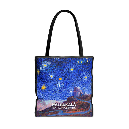 Haleakalā National Park Tote Bag Telescope - Starry Night Large