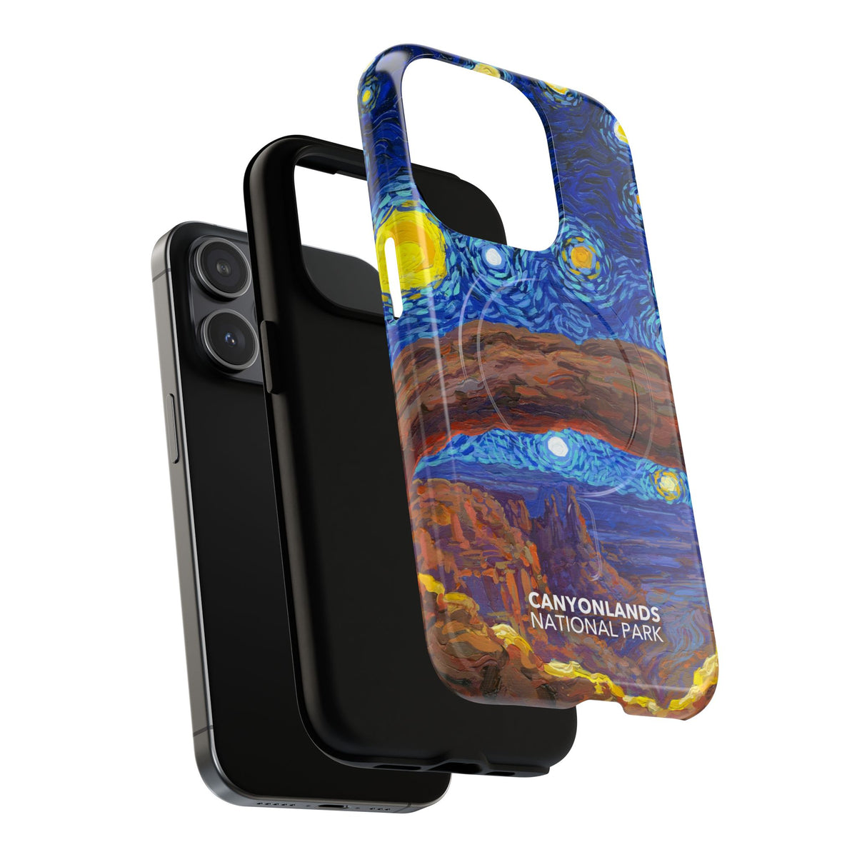Canyonlands National Park iPhone Case with MagSafe - Starry Night